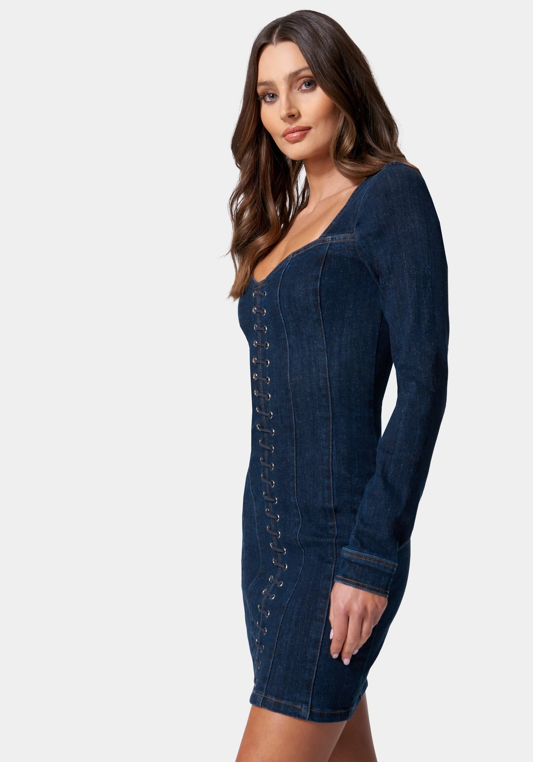 1030-eyelet-detail-denim-dress-2.webp Eyelet Detail Denim Dress