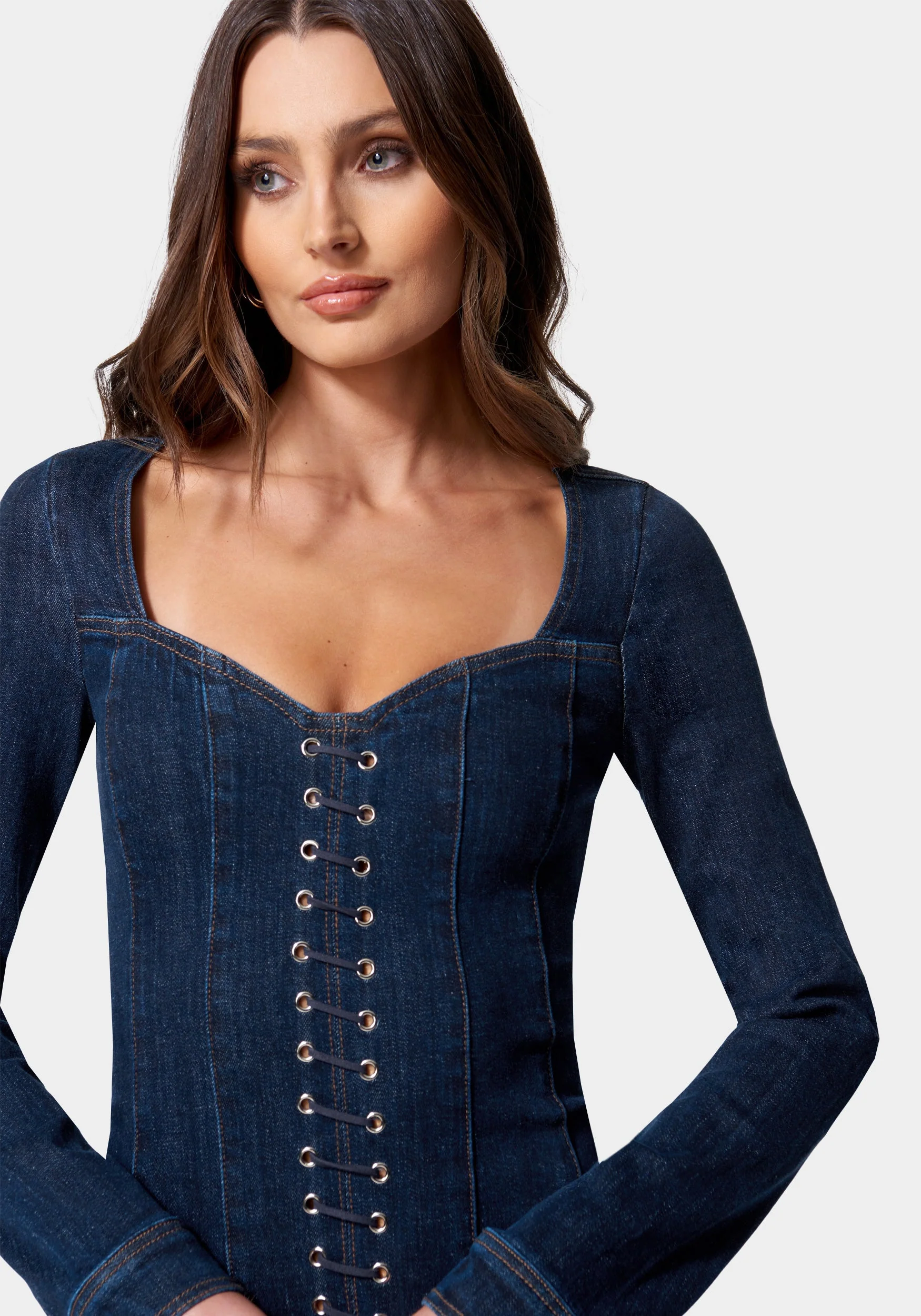 1030-eyelet-detail-denim-dress-4.webp Eyelet Detail Denim Dress