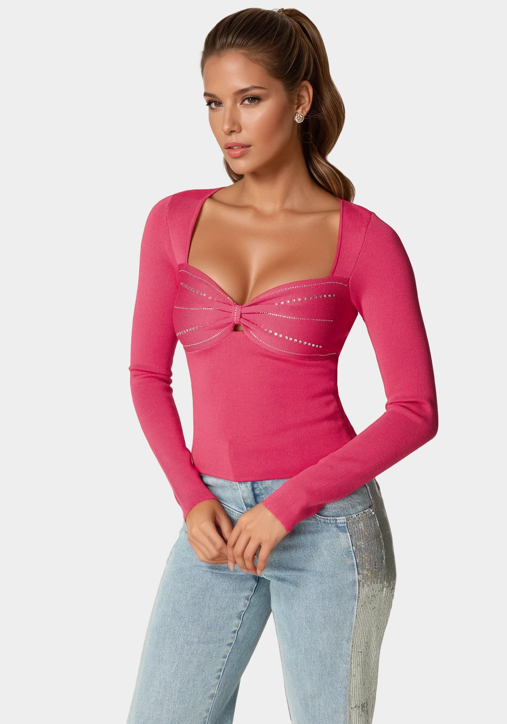 11183-embelished-long-sleeve-sweater-1.jpg Embelished Long Sleeve Sweater