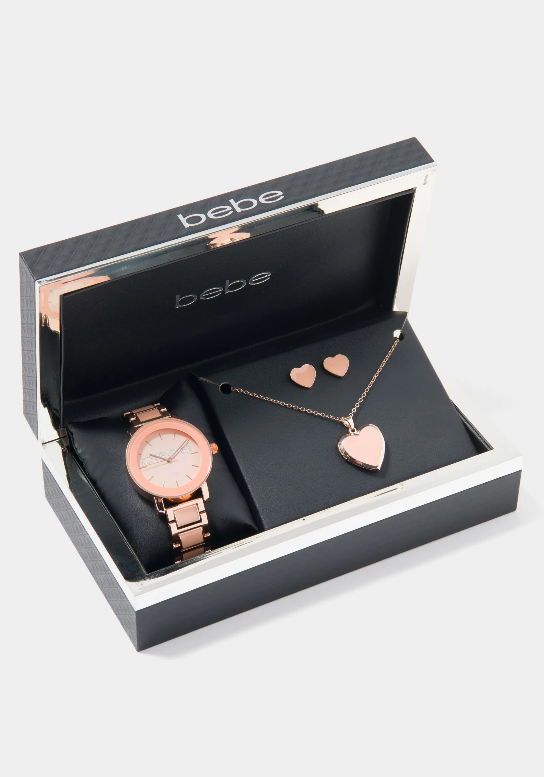 11198-watch-locket-and-earring-set-1.webp Watch Locket And Earring Set