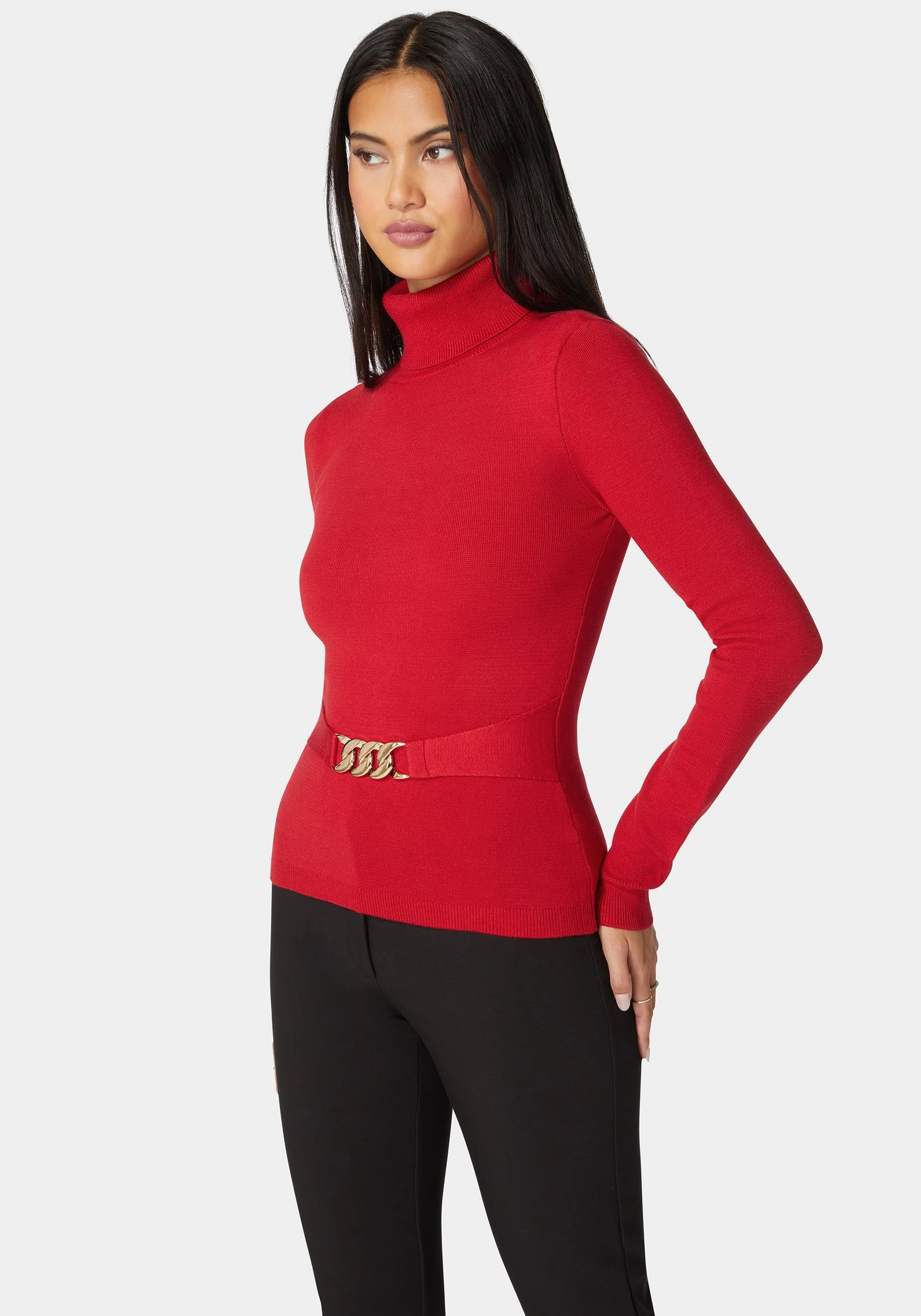 11336-fitted-turtle-neck-ornate-belt-sweater-2.webp Fitted Turtle Neck Ornate Belt Sweater