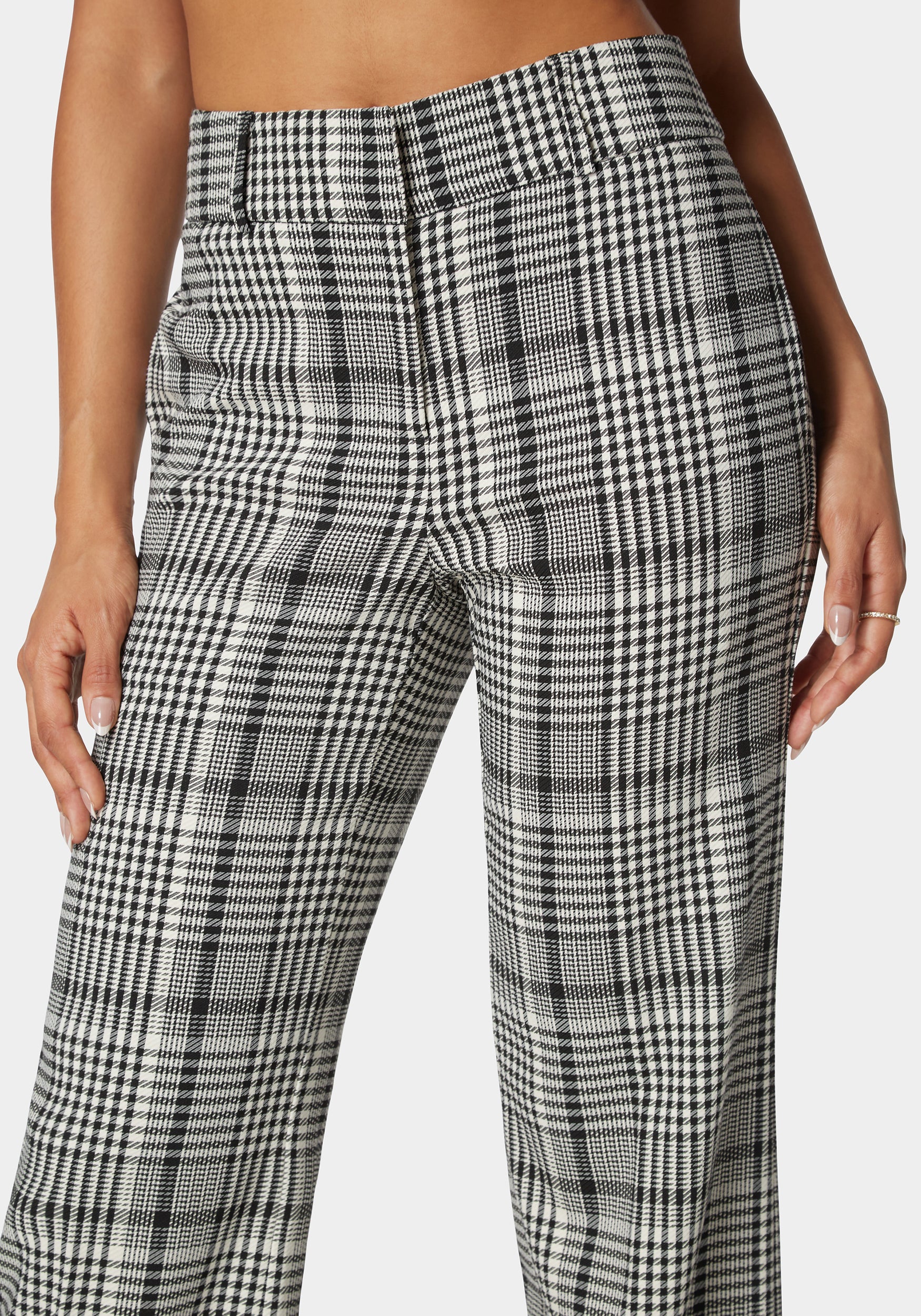 11405-high-waist-belted-novelty-wide-leg-pant-4.jpg High Waist Belted Novelty Wide Leg Pant