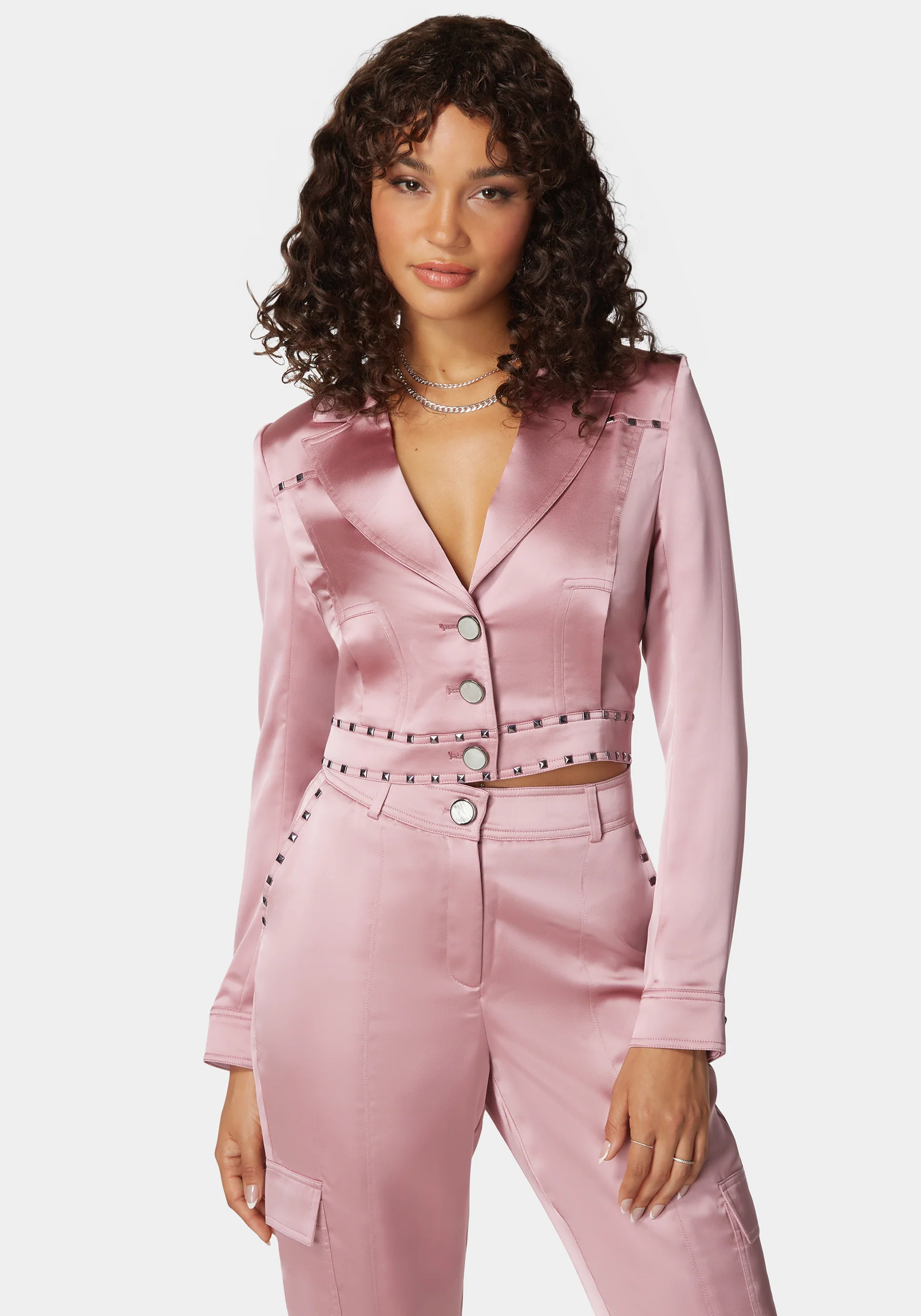 11429-stud-detail-tailored-satin-blazer-1.webp Stud Detail Tailored Satin Blazer