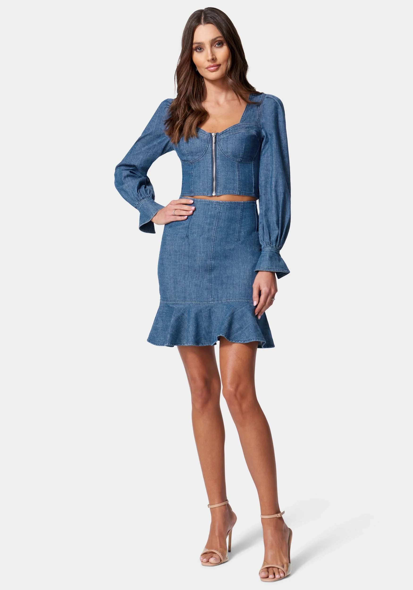 1143-long-sleeve-denim-bustier-1.webp Long Sleeve Denim Bustier