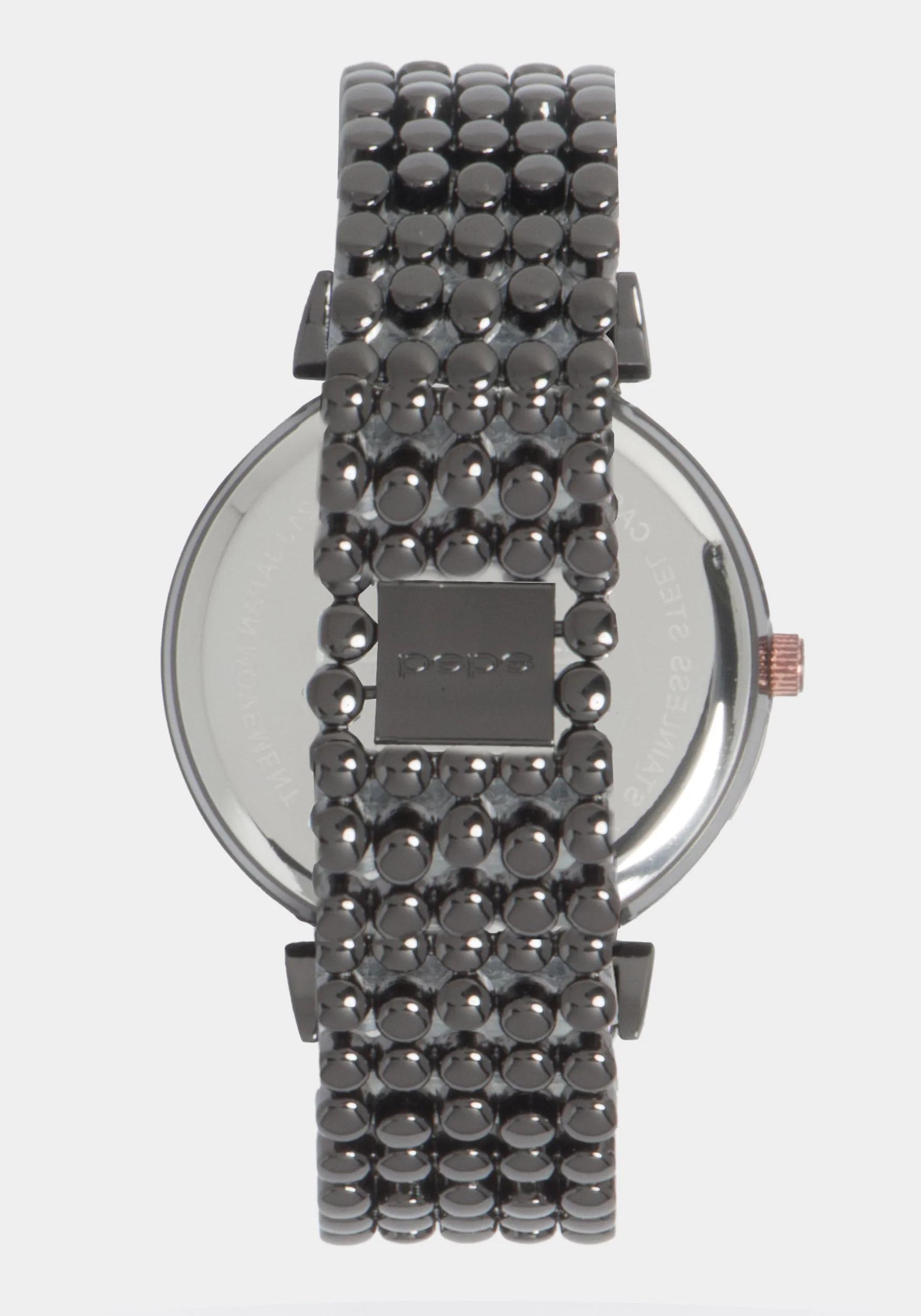 11836-gun-metal-dial-crystal-bezel-watch-3.webp Gun Metal Dial Crystal Bezel Watch