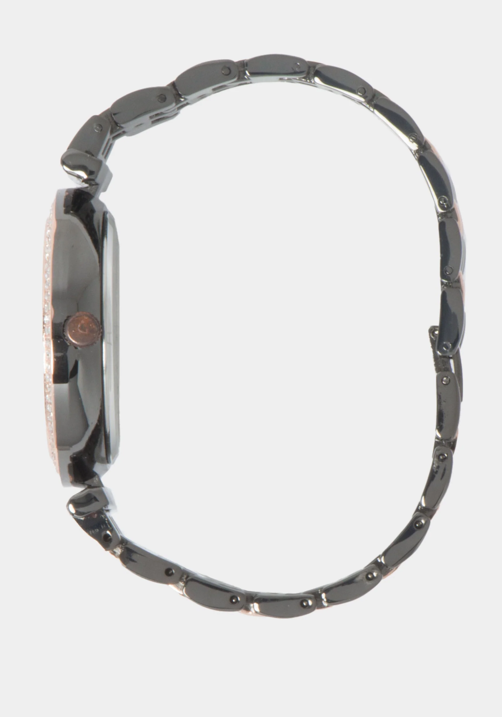 11843-glossy-gun-metal-dial-crystal-bezel-watch-2.webp Glossy Gun Metal Dial Crystal Bezel Watch
