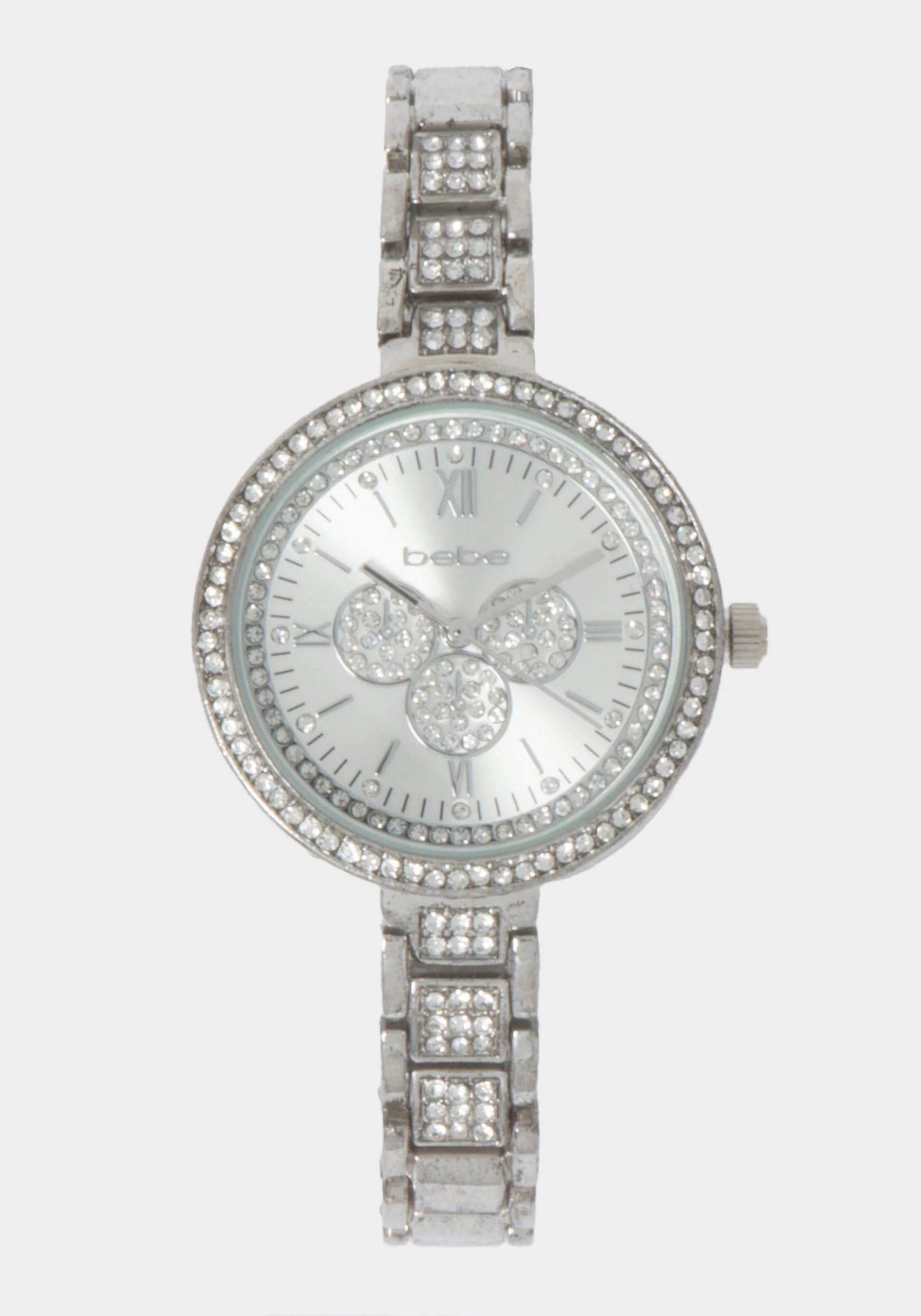 11848-silver-dial-crystal-bezel-watch-1.webp Silver Dial Crystal Bezel Watch