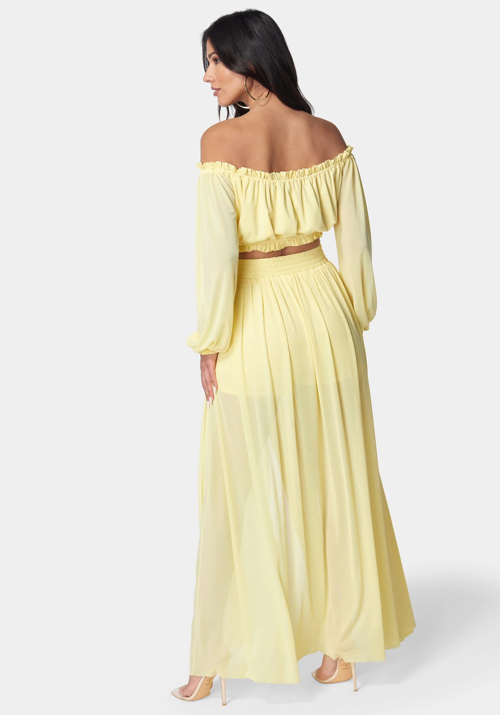 12108-high-slit-two-piece-mesh-dress-3.webp High Slit Two Piece Mesh Dress