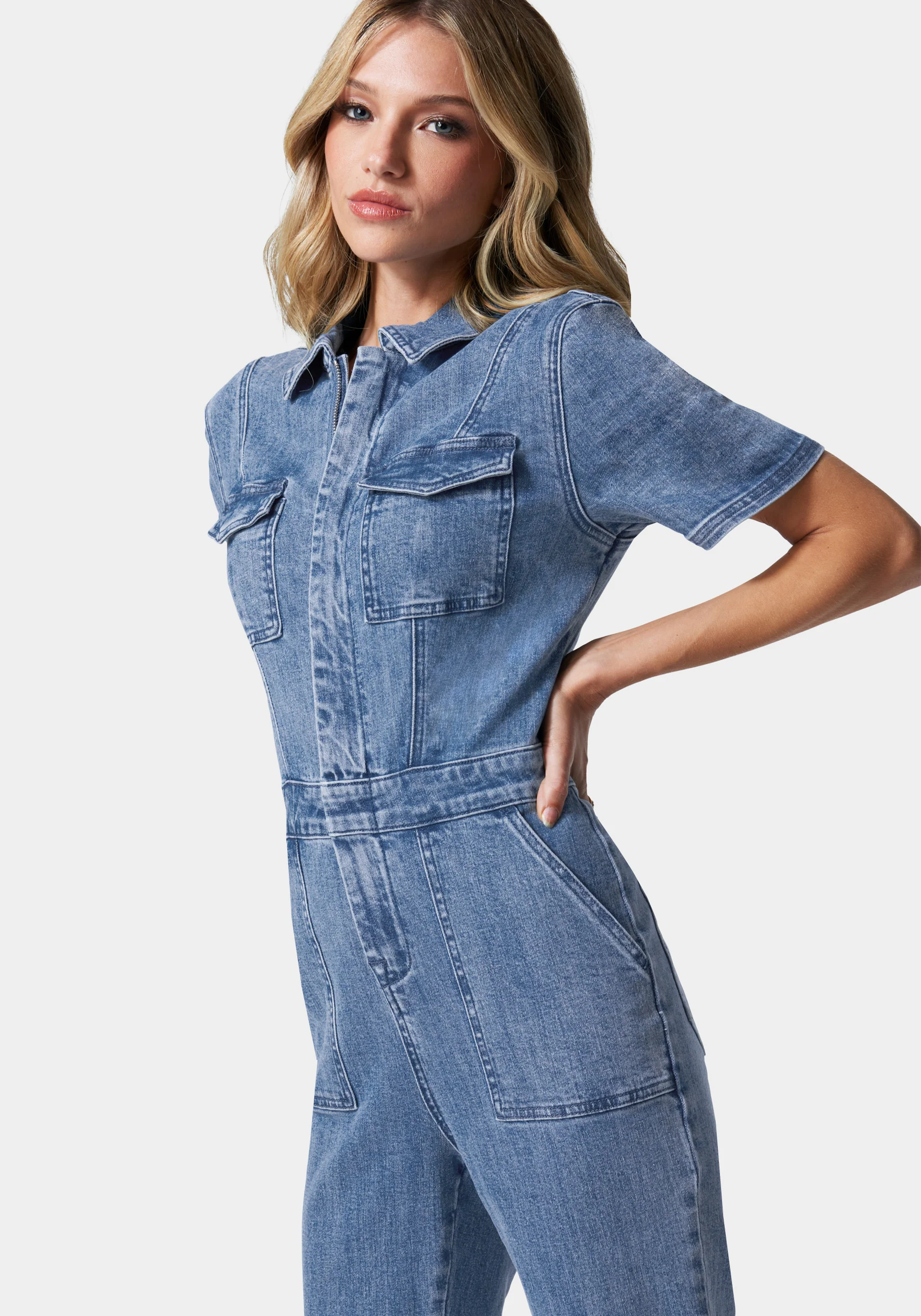 1215-straight-leg-zip-front-denim-jumpsuit-3.webp Straight Leg Zip Front Denim Jumpsuit