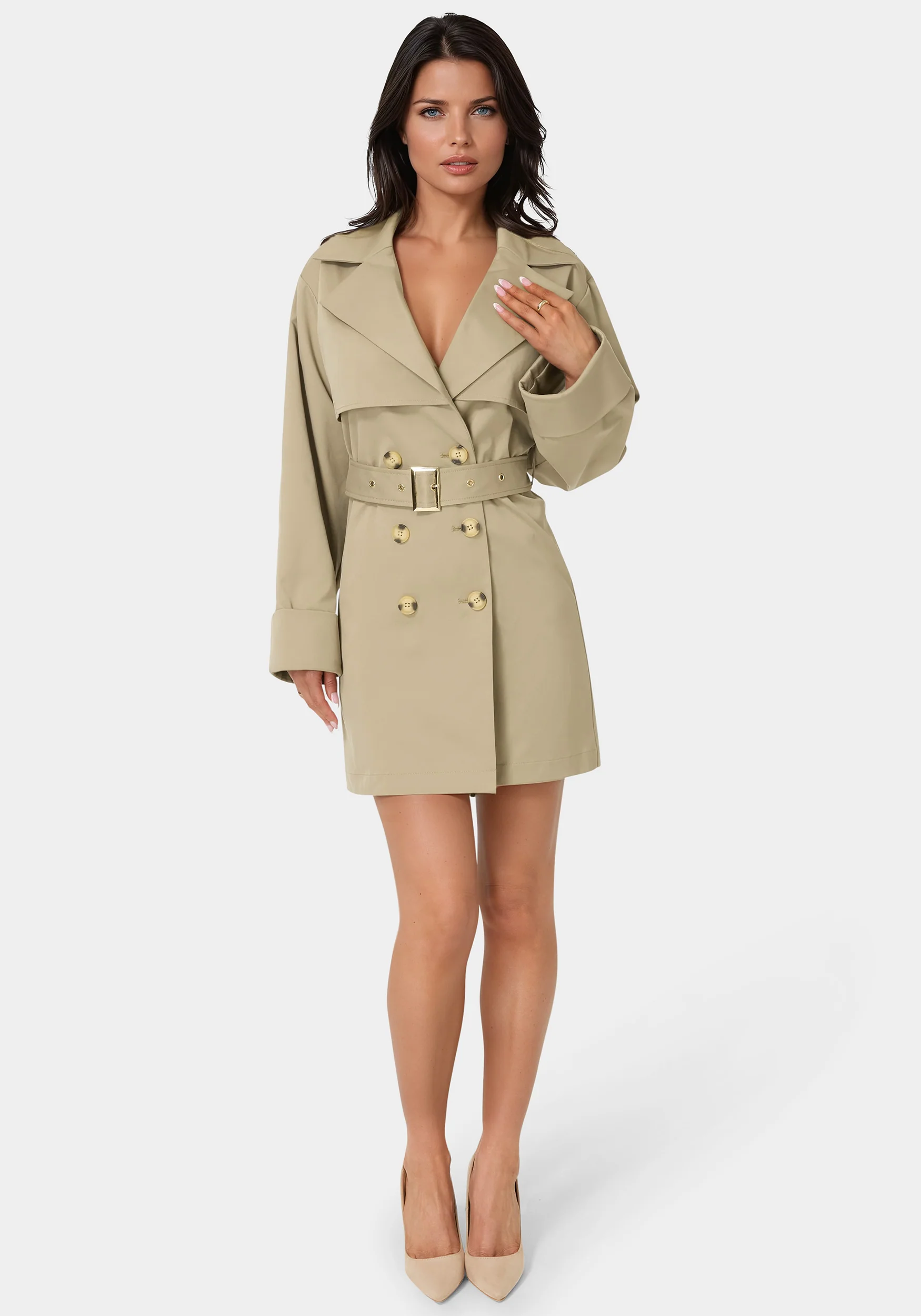Trench Blazer Dress