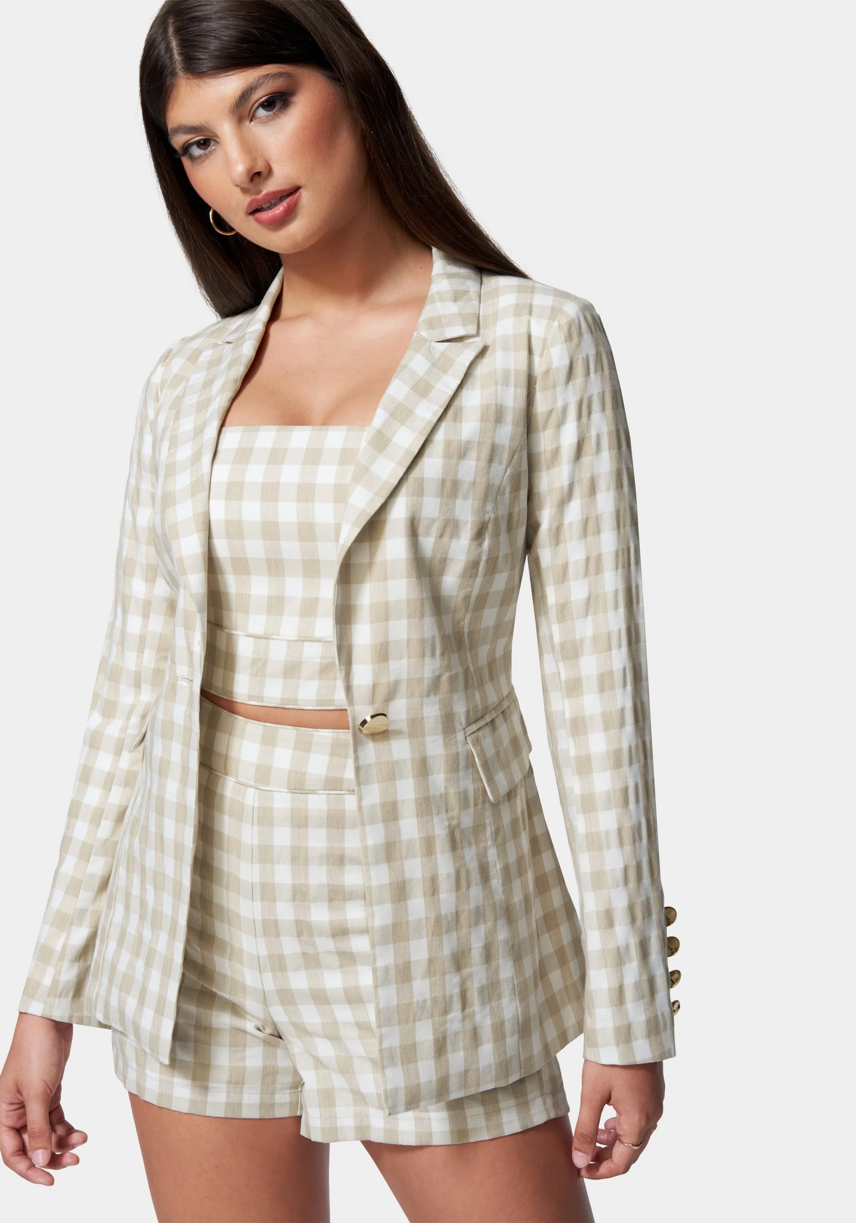 1257-gingham-one-button-tailored-jacket-4.webp Gingham One Button Tailored Jacket