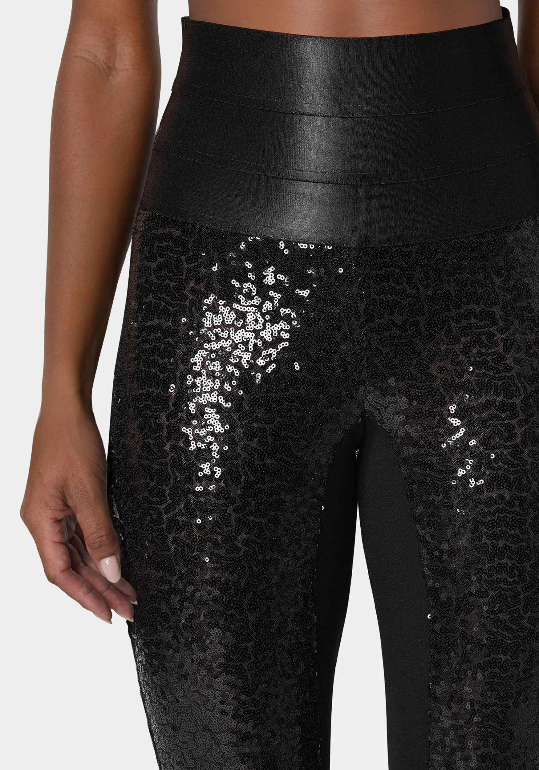 12711-satin-elastic-waistband-sequin-legging-4.webp Satin Elastic Waistband Sequin Legging