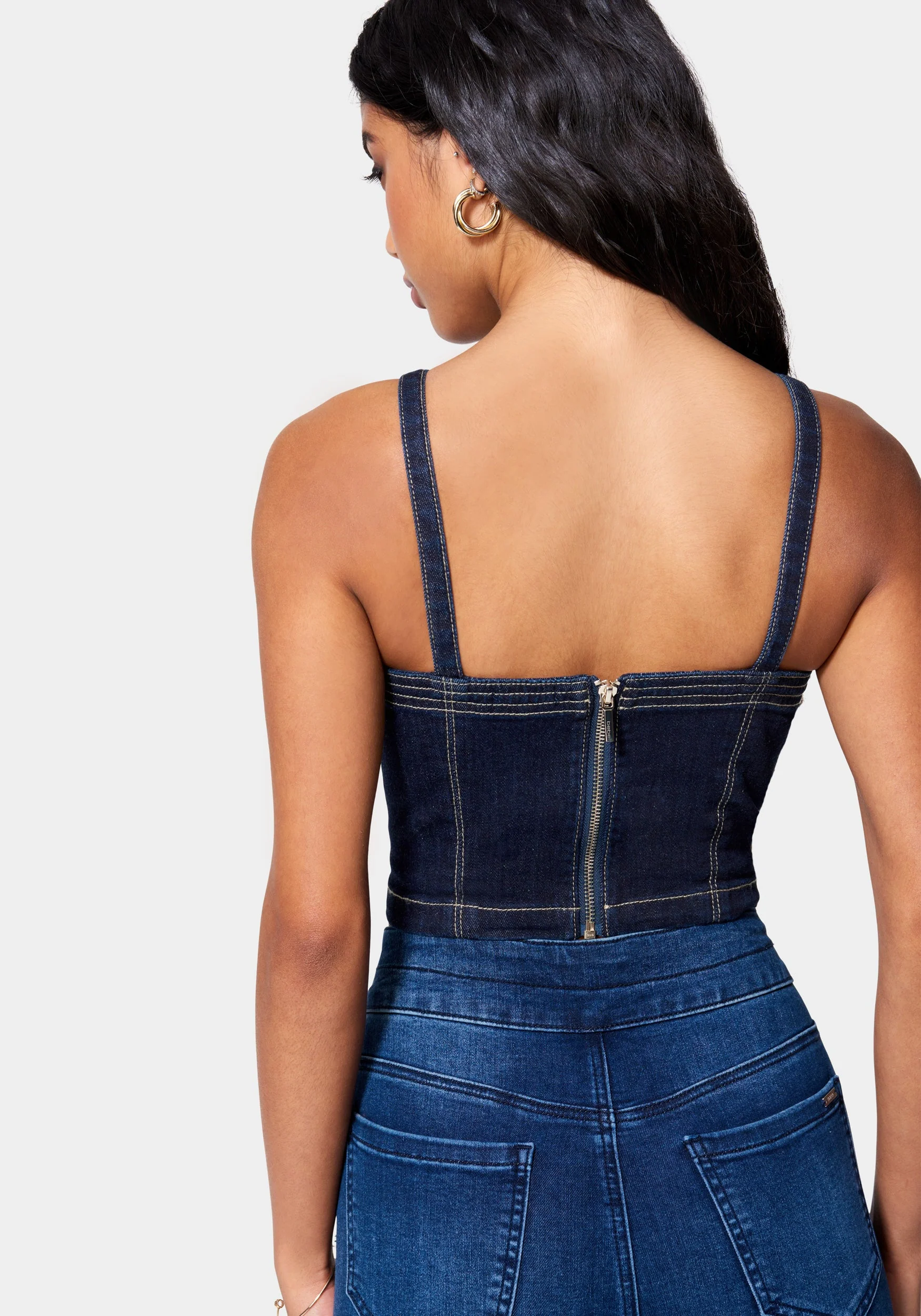 1353-buckle-strap-denim-bustier-3.webp Buckle Strap Denim Bustier