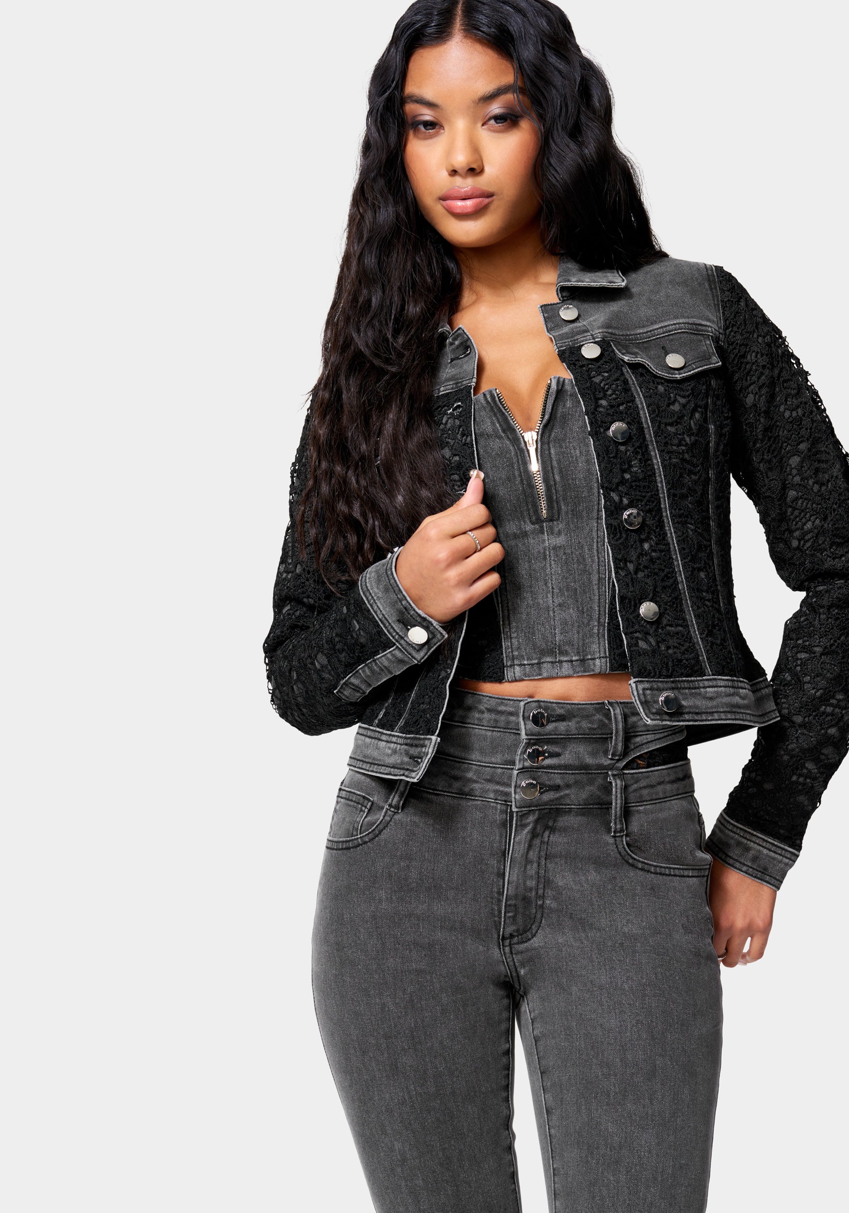 1828-lace-combo-denim-jacket-1.jpg Lace Combo Denim Jacket