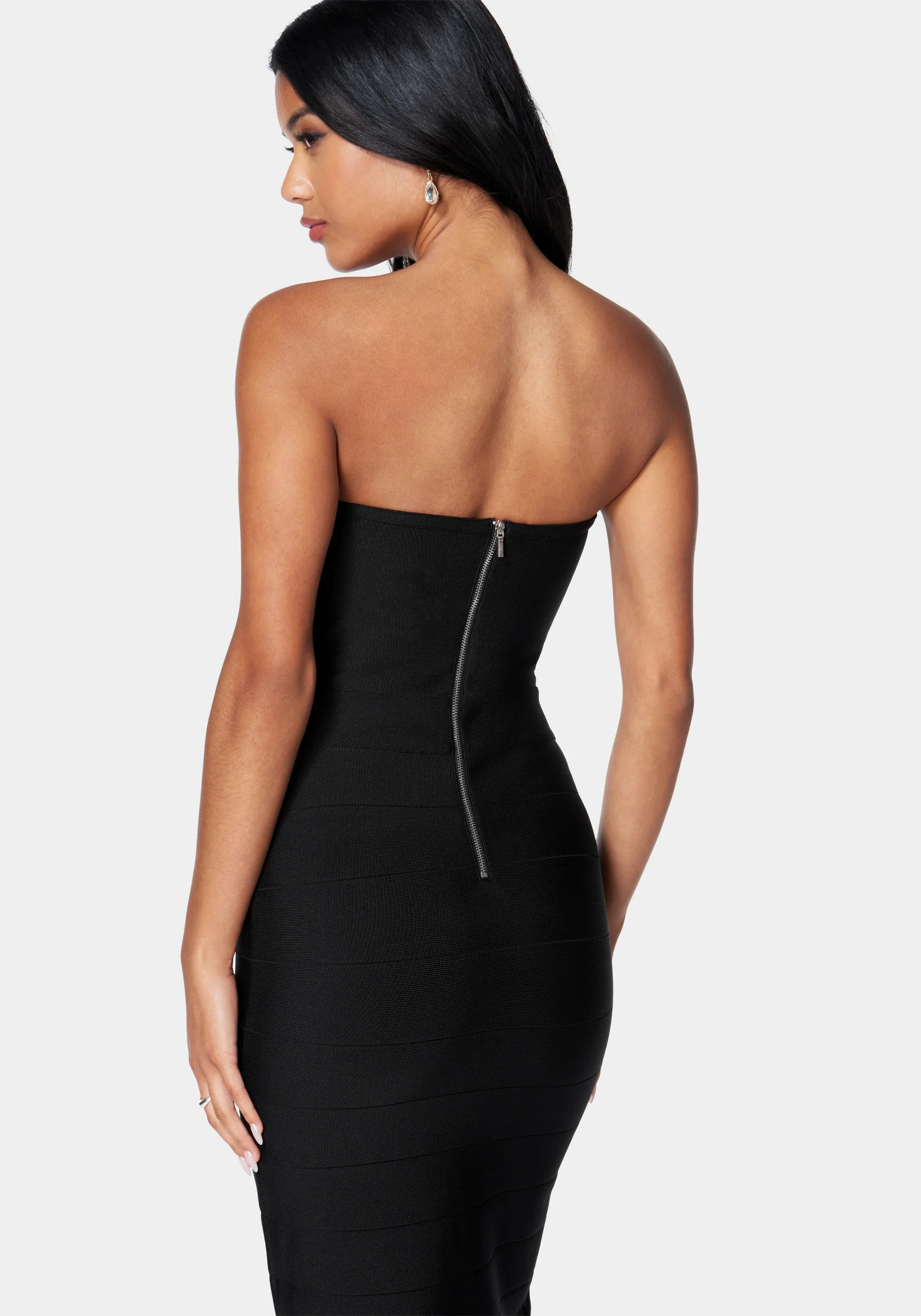 195-bandage-lace-up-strapless-dress-3.webp Bandage Lace-Up Strapless Dress