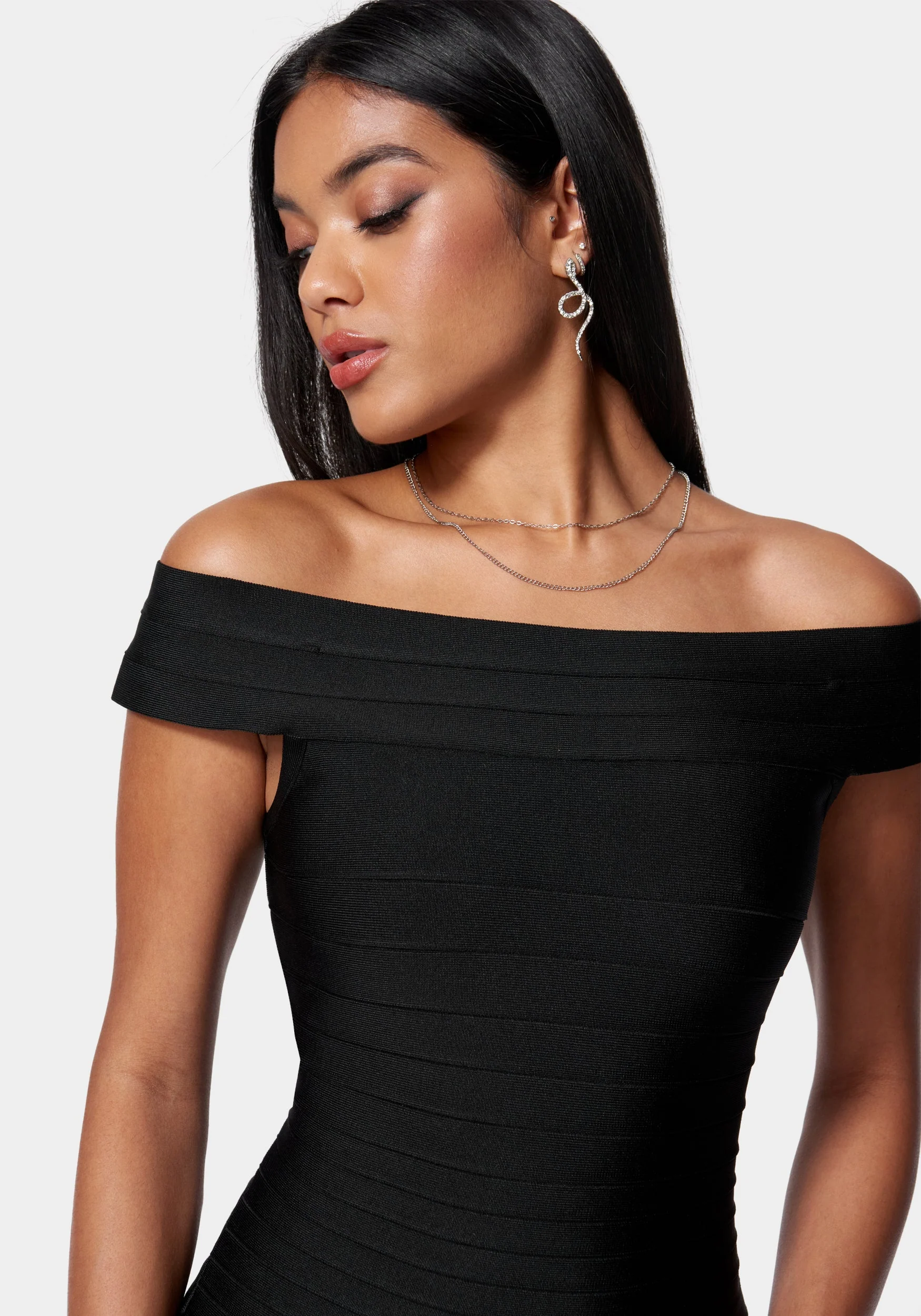 2032-luxe-bandage-off-shoulder-gown-4.webp Luxe Bandage Off Shoulder Gown