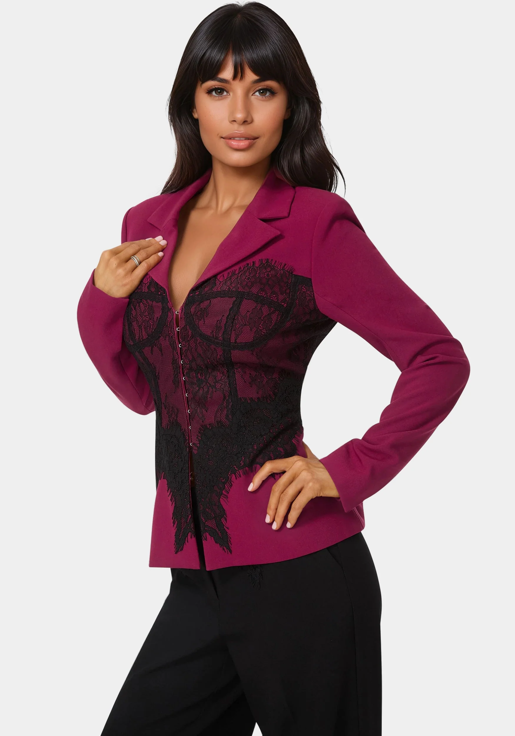 2226-tailored-lace-corset-illusion-blazer-2.webp Tailored Lace Corset Illusion Blazer