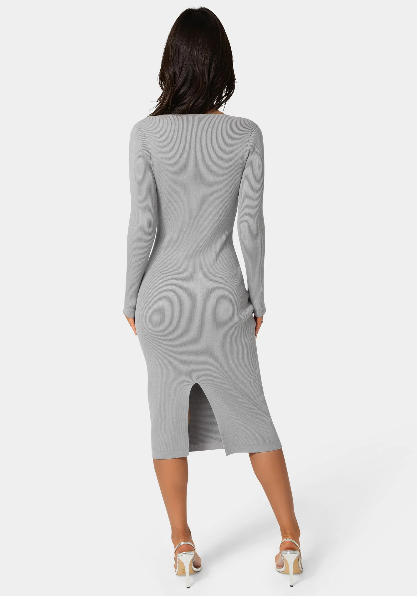 2514-long-sleeve-v-neck-midi-sweater-dress-3.webp Long Sleeve V-Neck Midi Sweater Dress