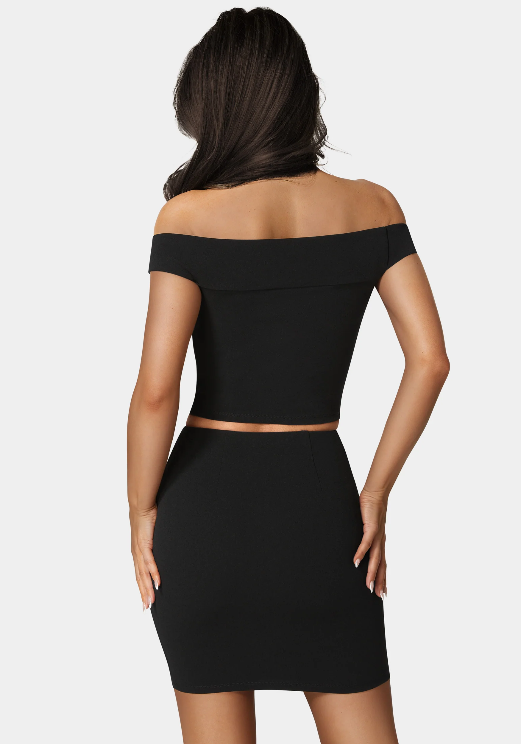 4350-off-shoulder-metal-trim-top-and-skirt-4.webp Off Shoulder Metal Trim Top And Skirt