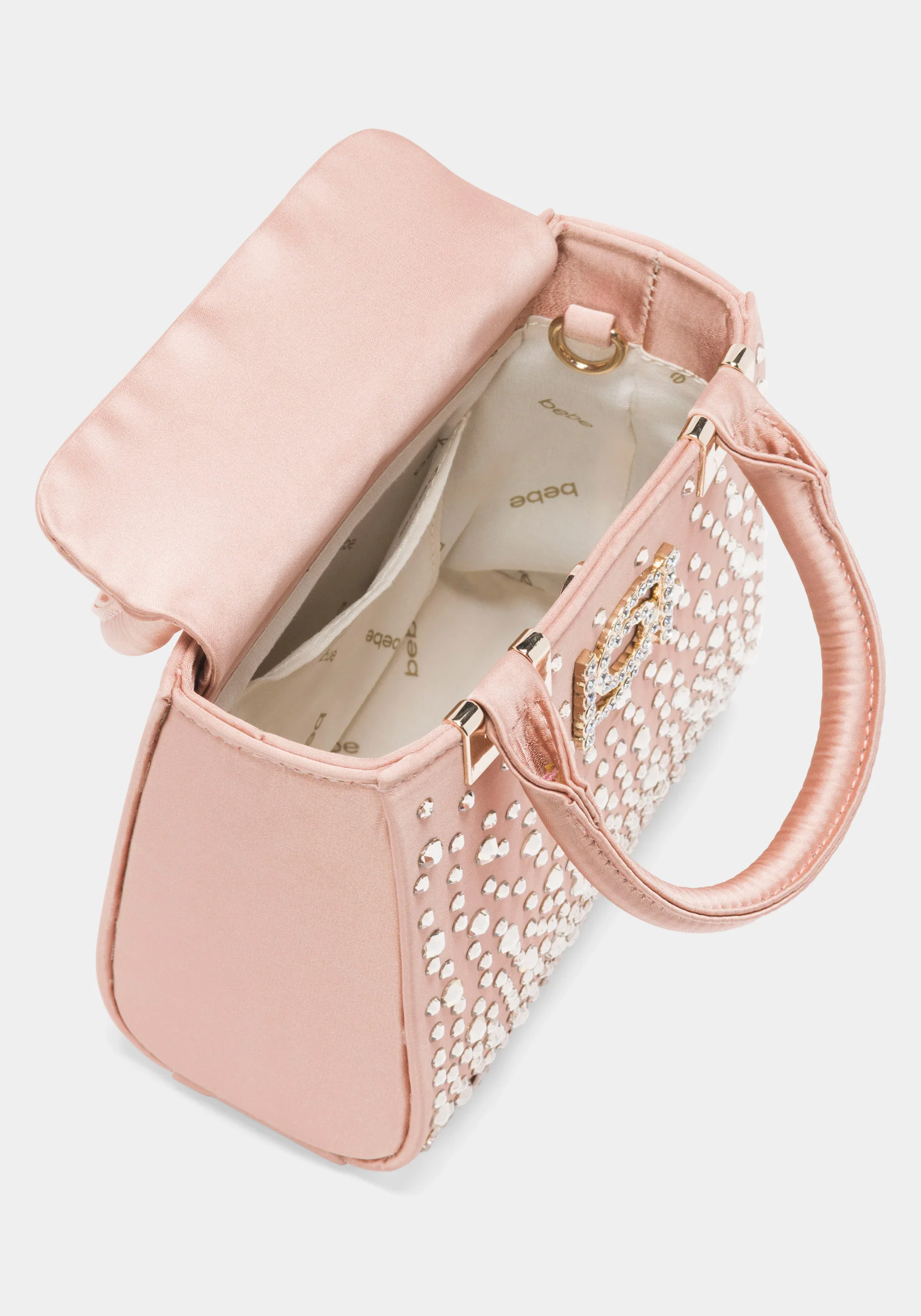 5069-bebe-margarita-satchel-embellished-with-crystals-by-swarovski-6.webp bebe Margarita Satchel Embellished With Crystals by Swarovski