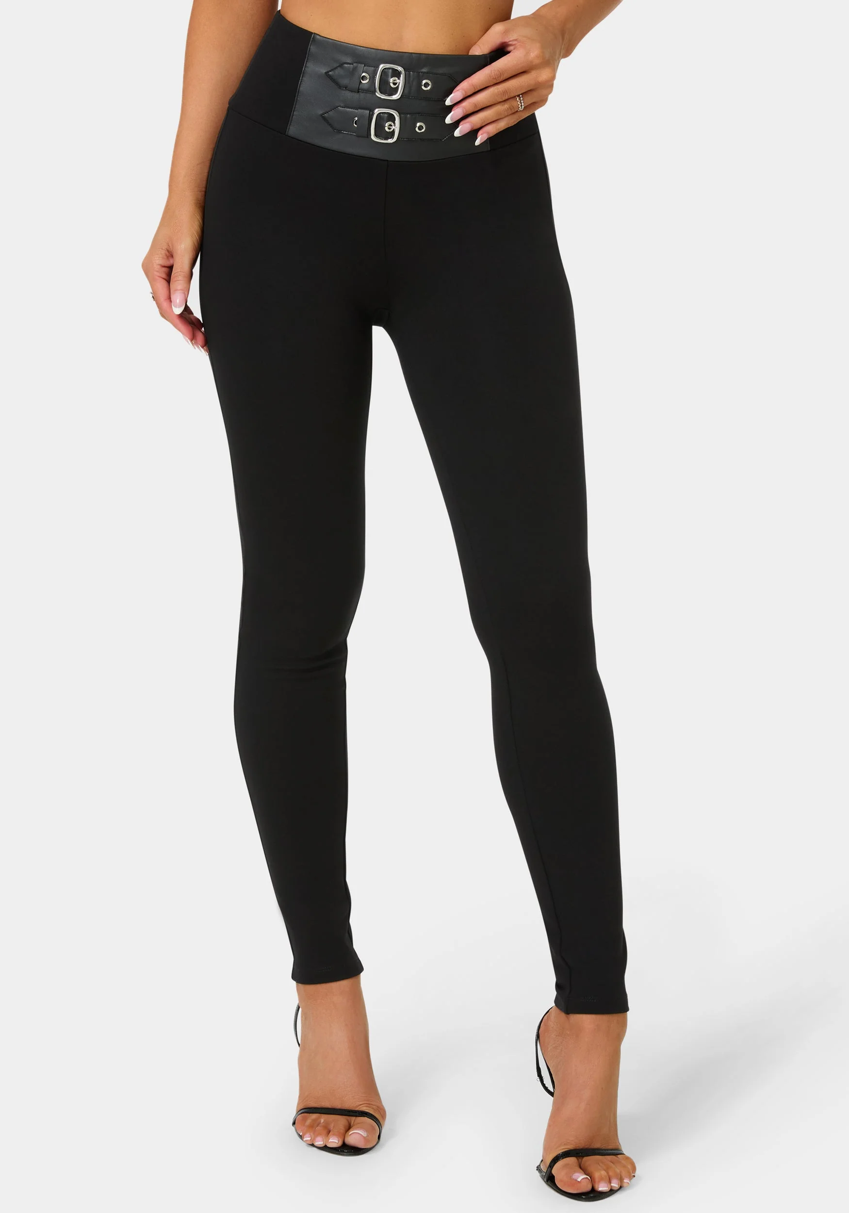 5651-high-waist-vegan-leather-belt-legging-2.webp High Waist Vegan Leather Belt Legging