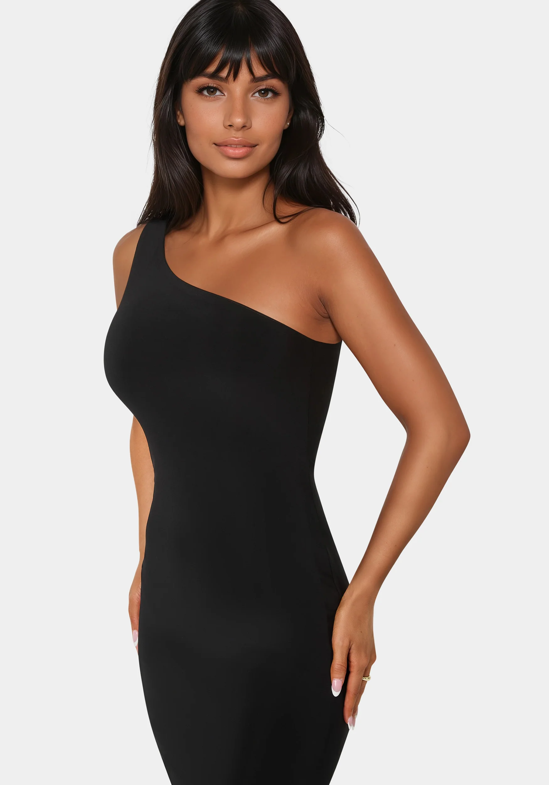 5713-one-shoulder-high-slit-maxi-dress-3.webp One Shoulder High Slit Maxi Dress