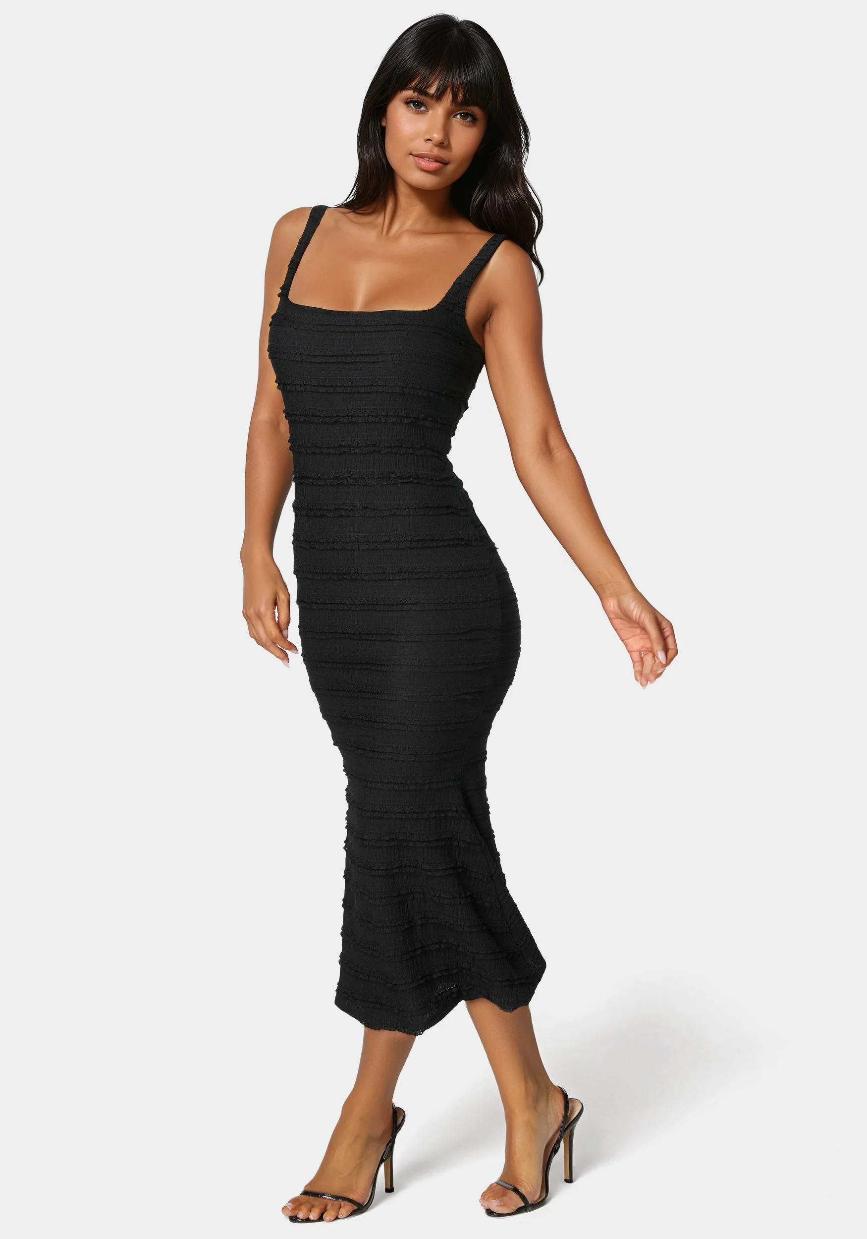 5829-square-neck-fluted-hem-midi-dress-2.webp Square Neck Fluted Hem Midi Dress