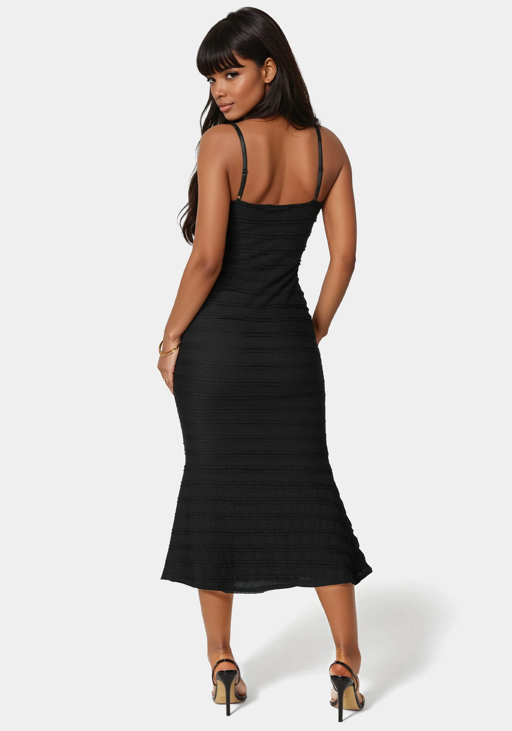 5829-square-neck-fluted-hem-midi-dress-3.webp Square Neck Fluted Hem Midi Dress