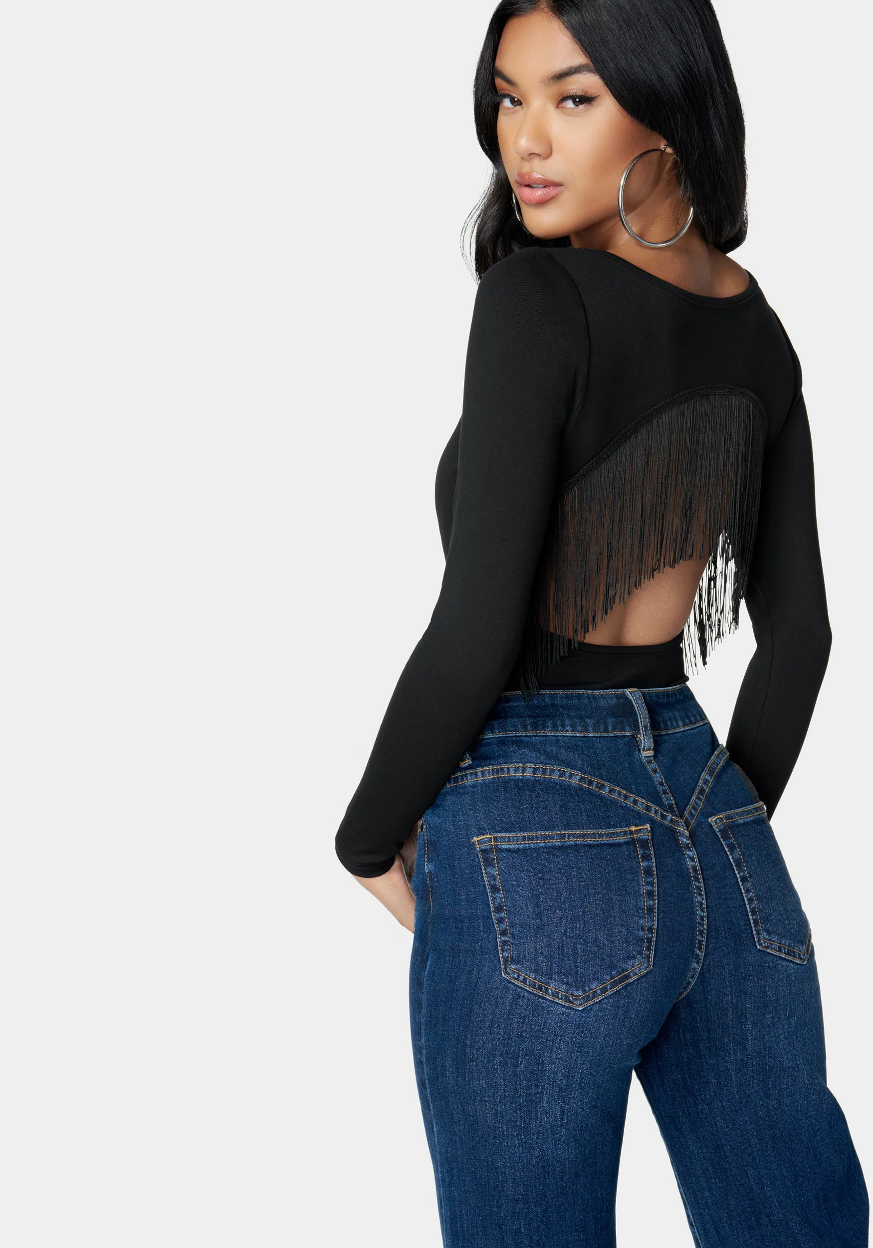 6575-open-back-fringe-trim-bodysuit-1.webp Open Back Fringe Trim Bodysuit