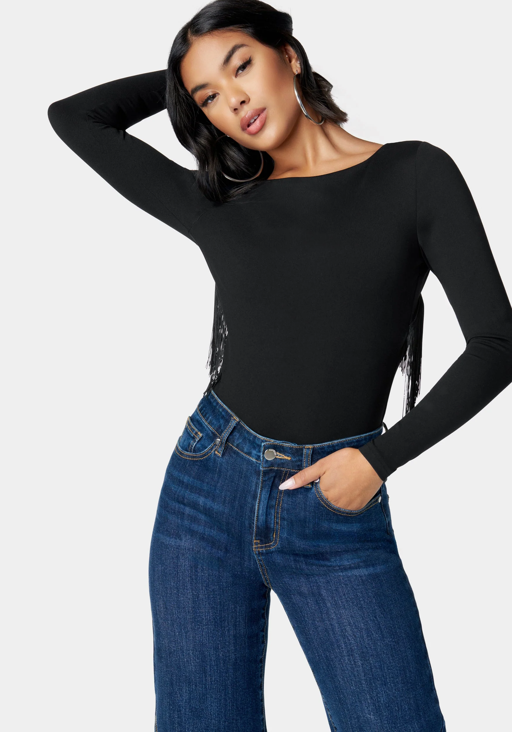 6575-open-back-fringe-trim-bodysuit-4.webp Open Back Fringe Trim Bodysuit