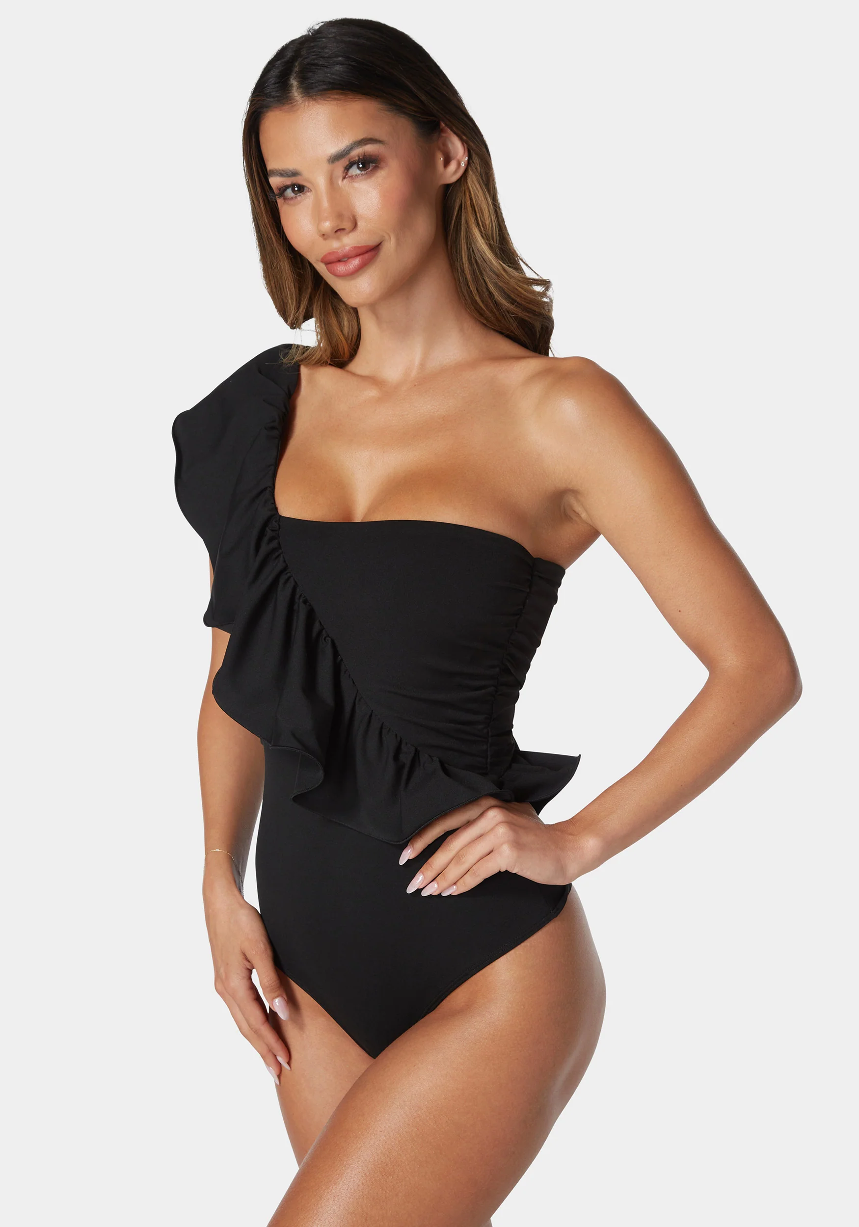 6744-one-shoulder-ruffle-knit-bodysuit-2.webp One Shoulder Ruffle Knit Bodysuit