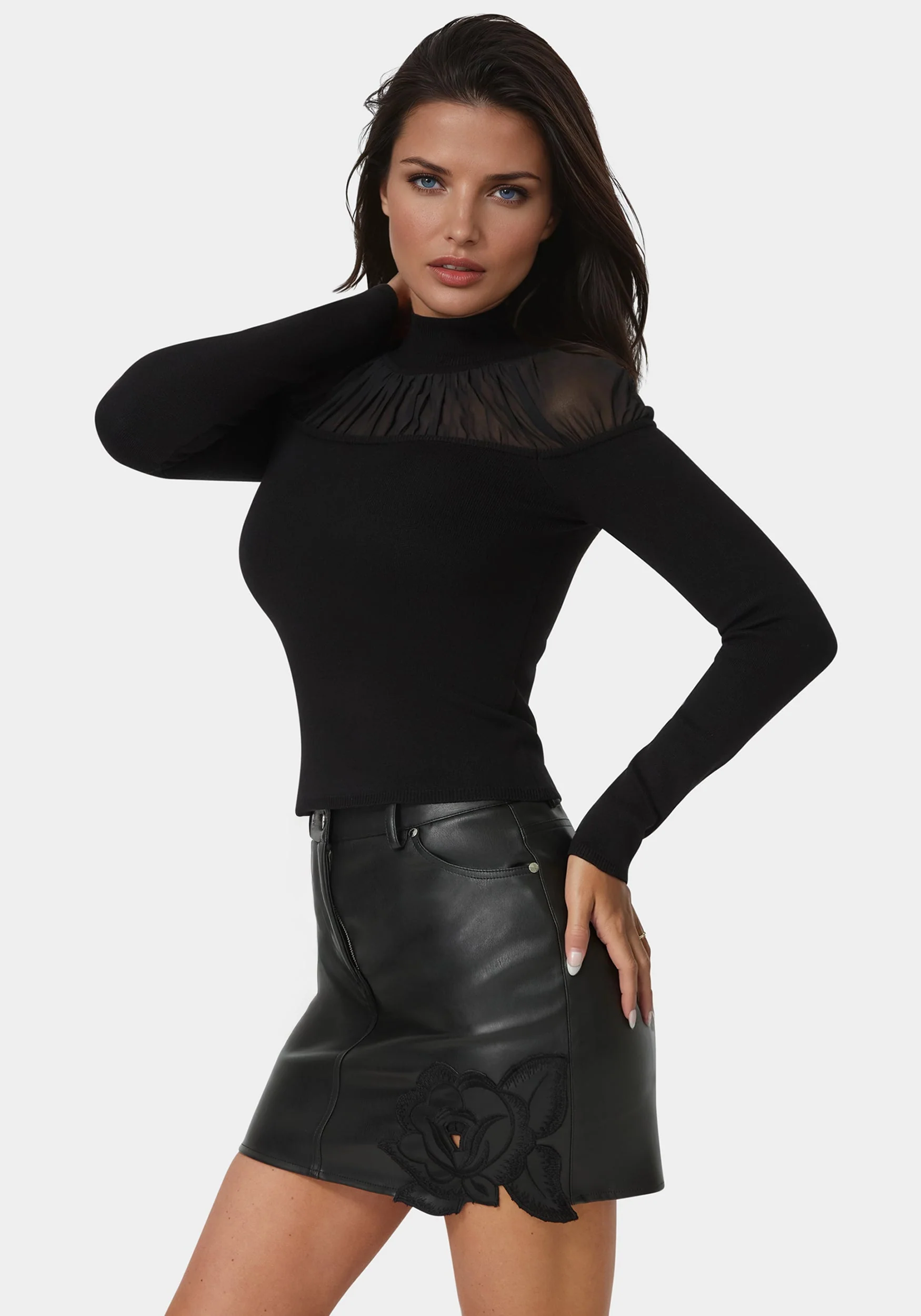 6967-mesh-insert-long-sleeve-sweater-4.webp Mesh Insert Long Sleeve Sweater