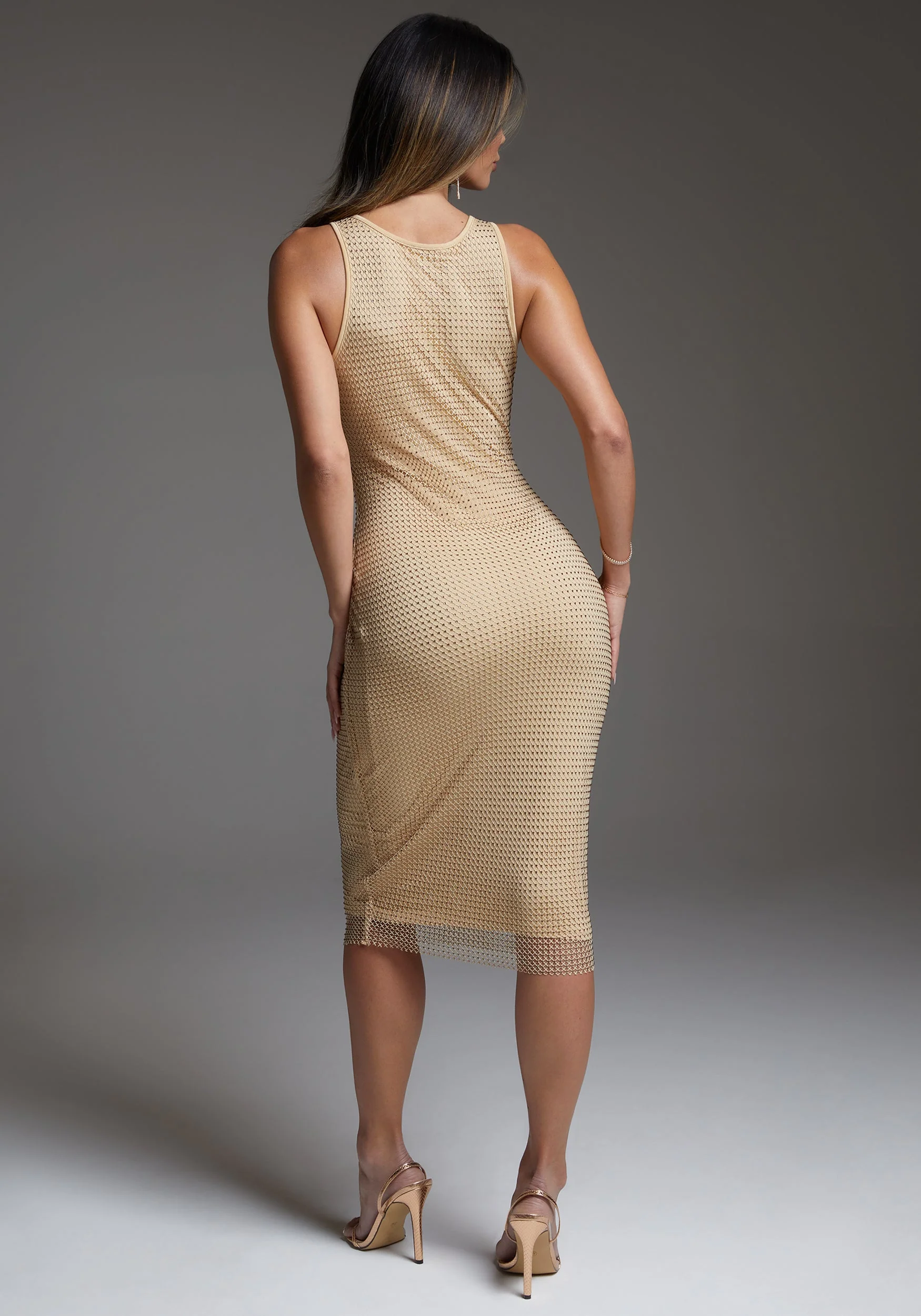 7152-diamante-crystal-mesh-tank-dress-3.webp Diamante Crystal Mesh Tank Dress