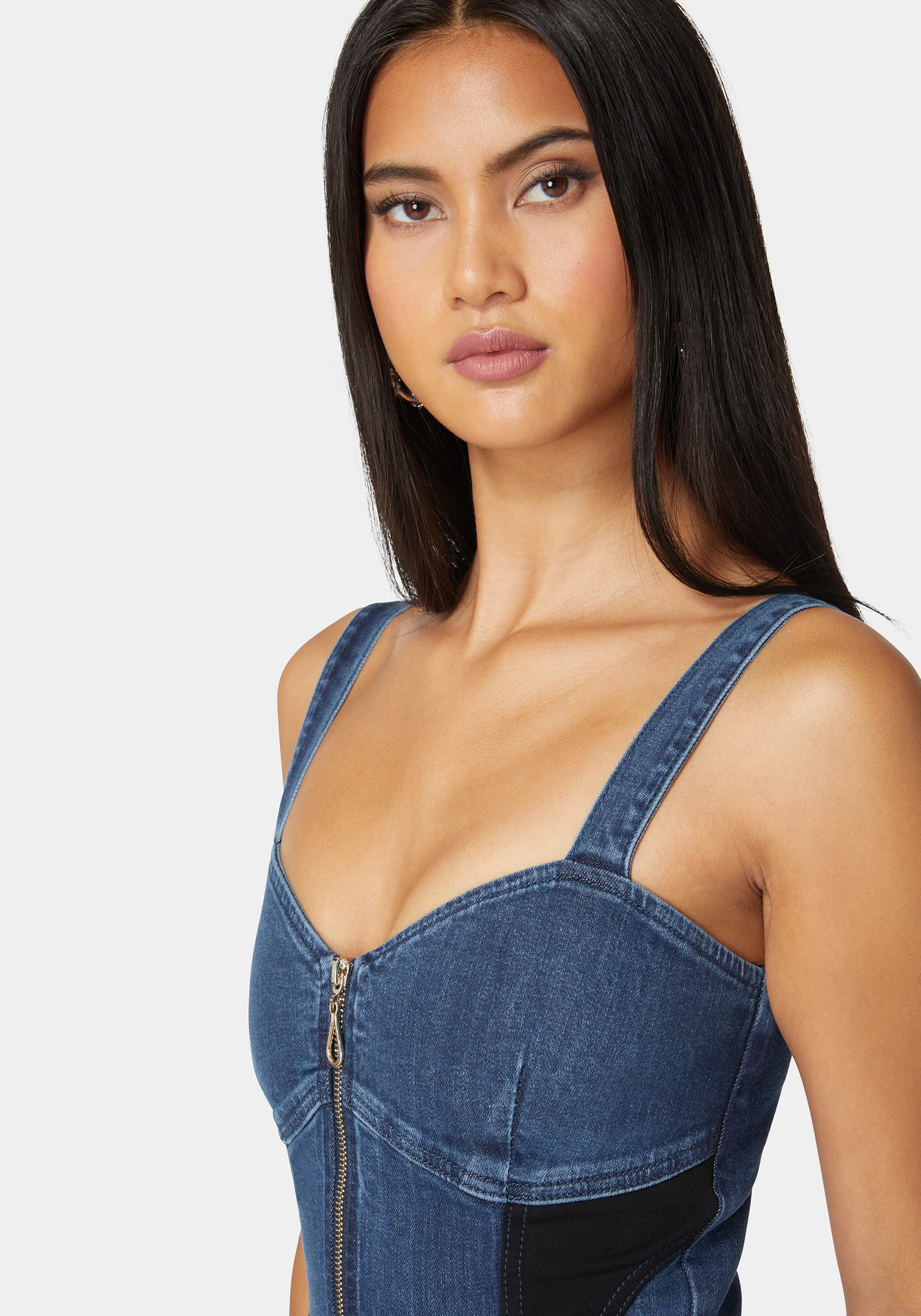 7303-pdr-combo-zip-front-denim-corset-4.webp Pdr Combo Zip Front Denim Corset