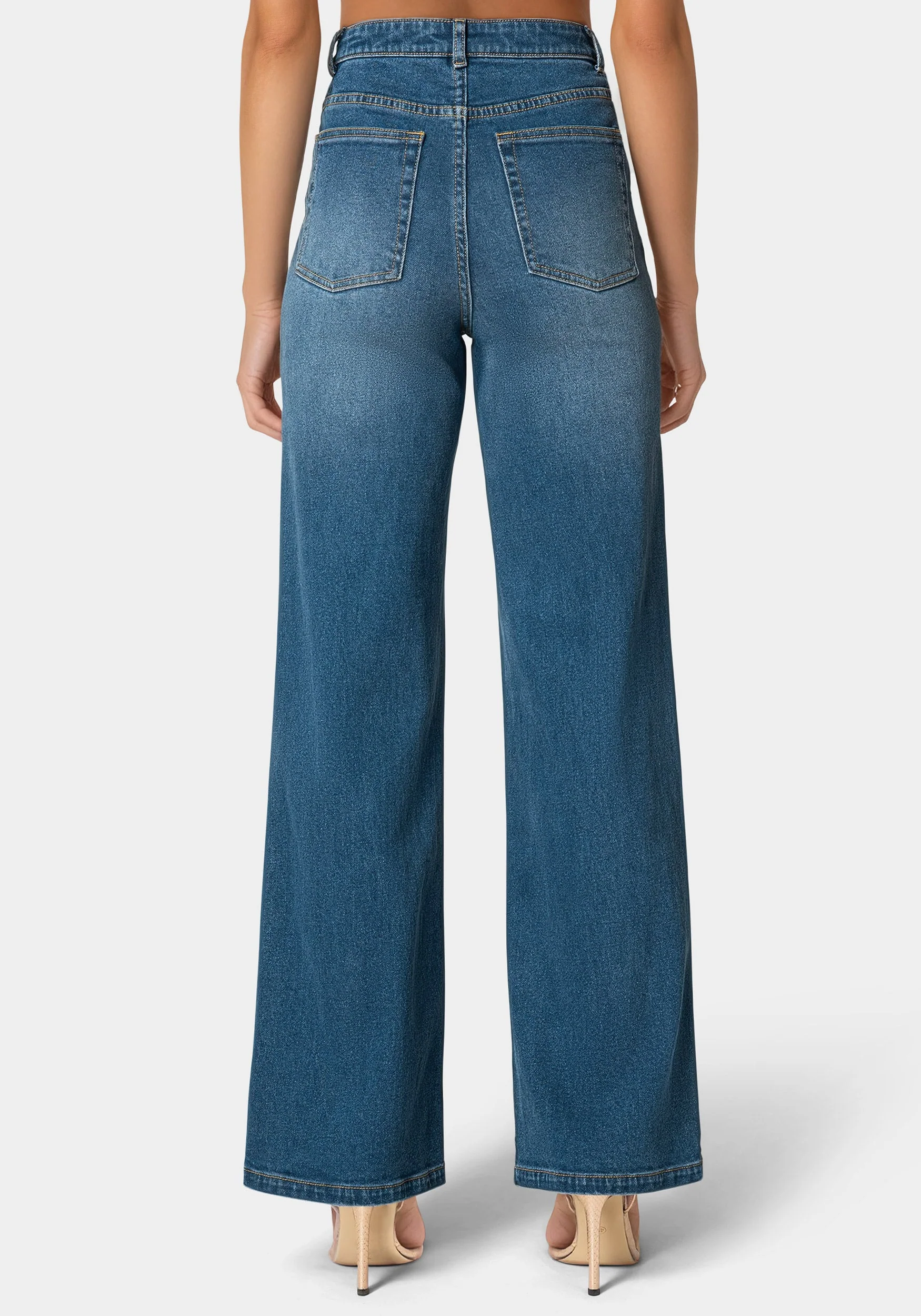 7309-high-waist-clustered-rhinestone-wide-leg-jeans-2.webp High Waist Clustered Rhinestone Wide Leg Jeans