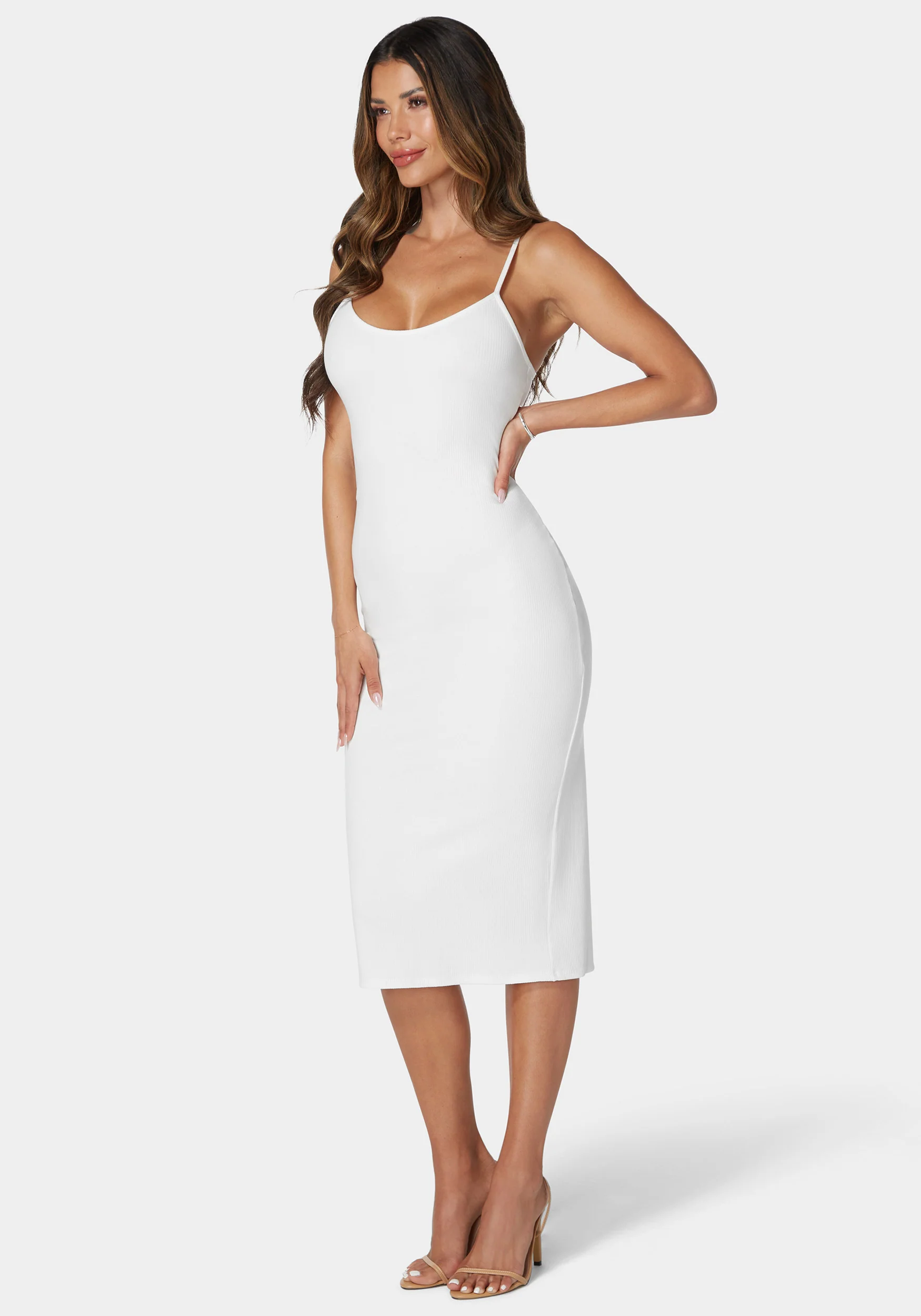 738-rib-spaghetti-strap-midi-dress-2.webp Rib Spaghetti Strap Midi Dress