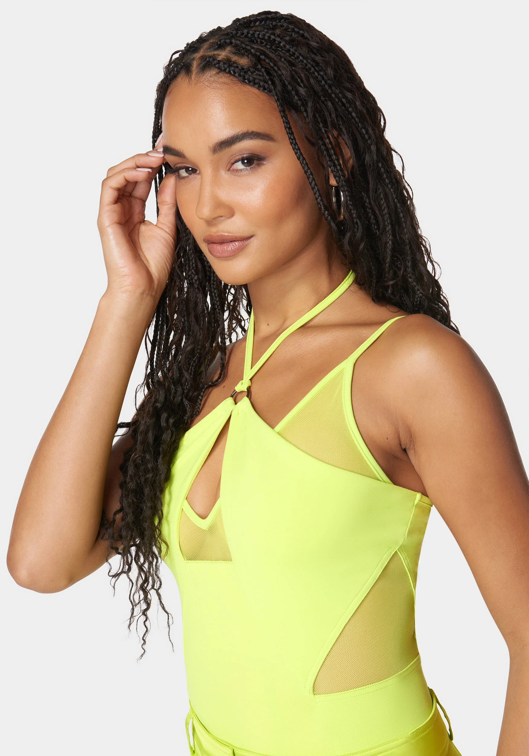 7432-mesh-combo-strappy-halter-bodysuit-4.webp Mesh Combo Strappy Halter Bodysuit