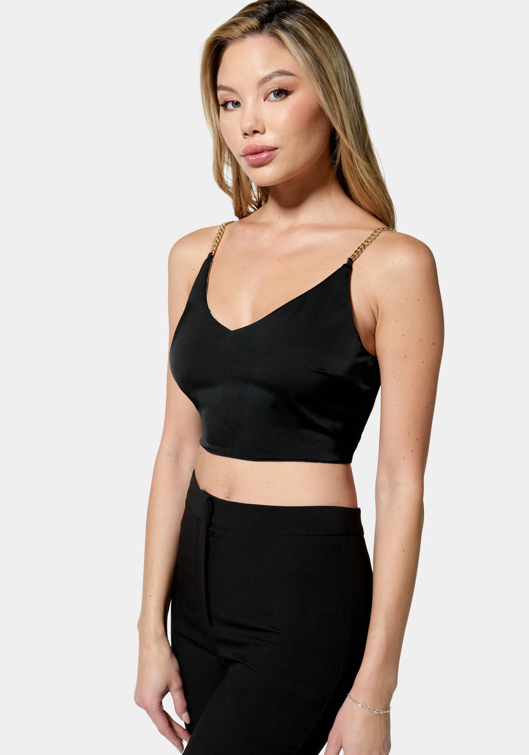 7637-reversible-satin-chain-strap-lace-up-back-top-5.webp Reversible Satin Chain Strap Lace Up Back Top