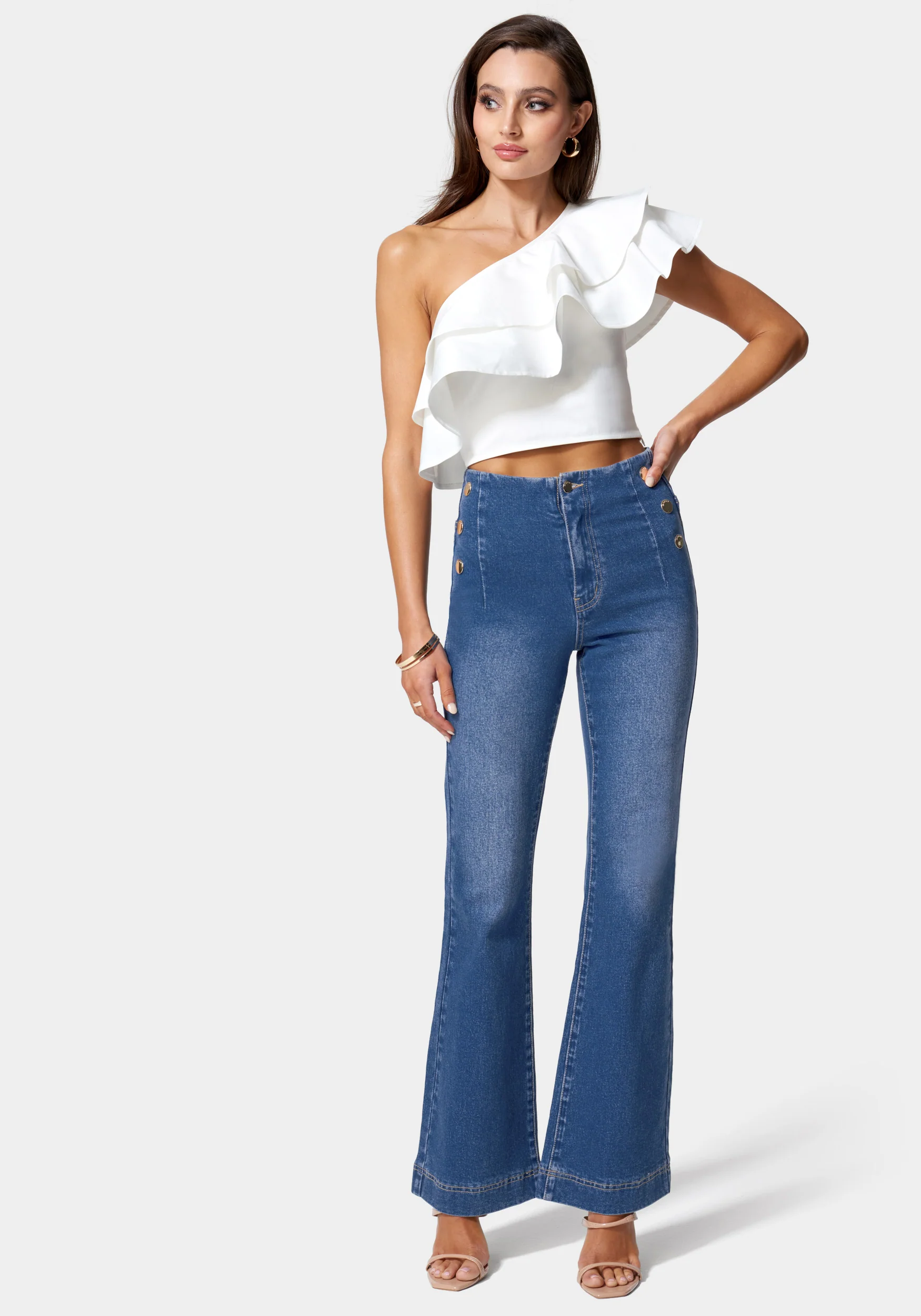 7915-high-waist-button-detail-wide-leg-jeans-2.webp High Waist Button Detail Wide Leg Jeans