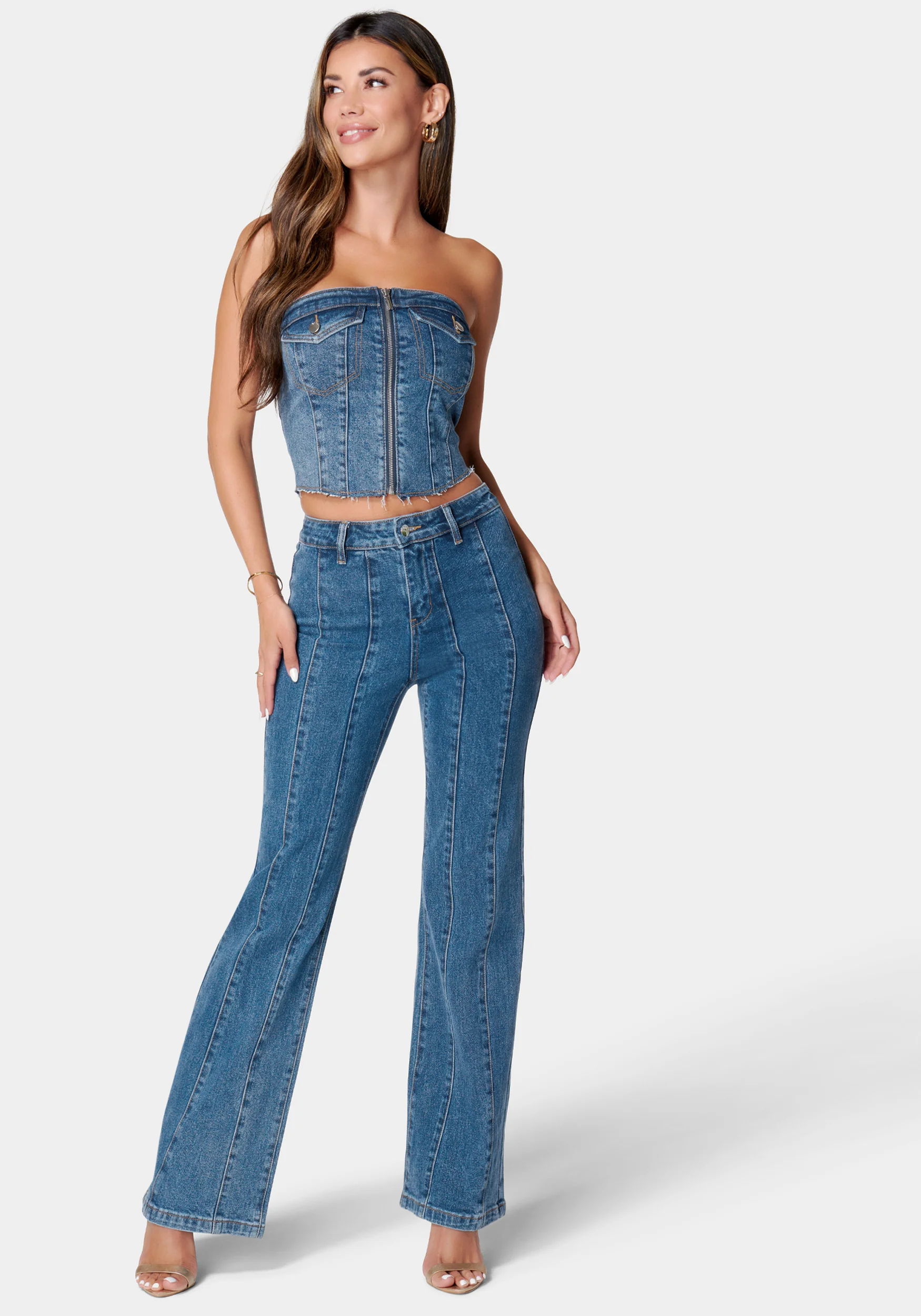 7968-high-waist-flared-denim-jeans-1.webp High Waist Flared Denim Jeans