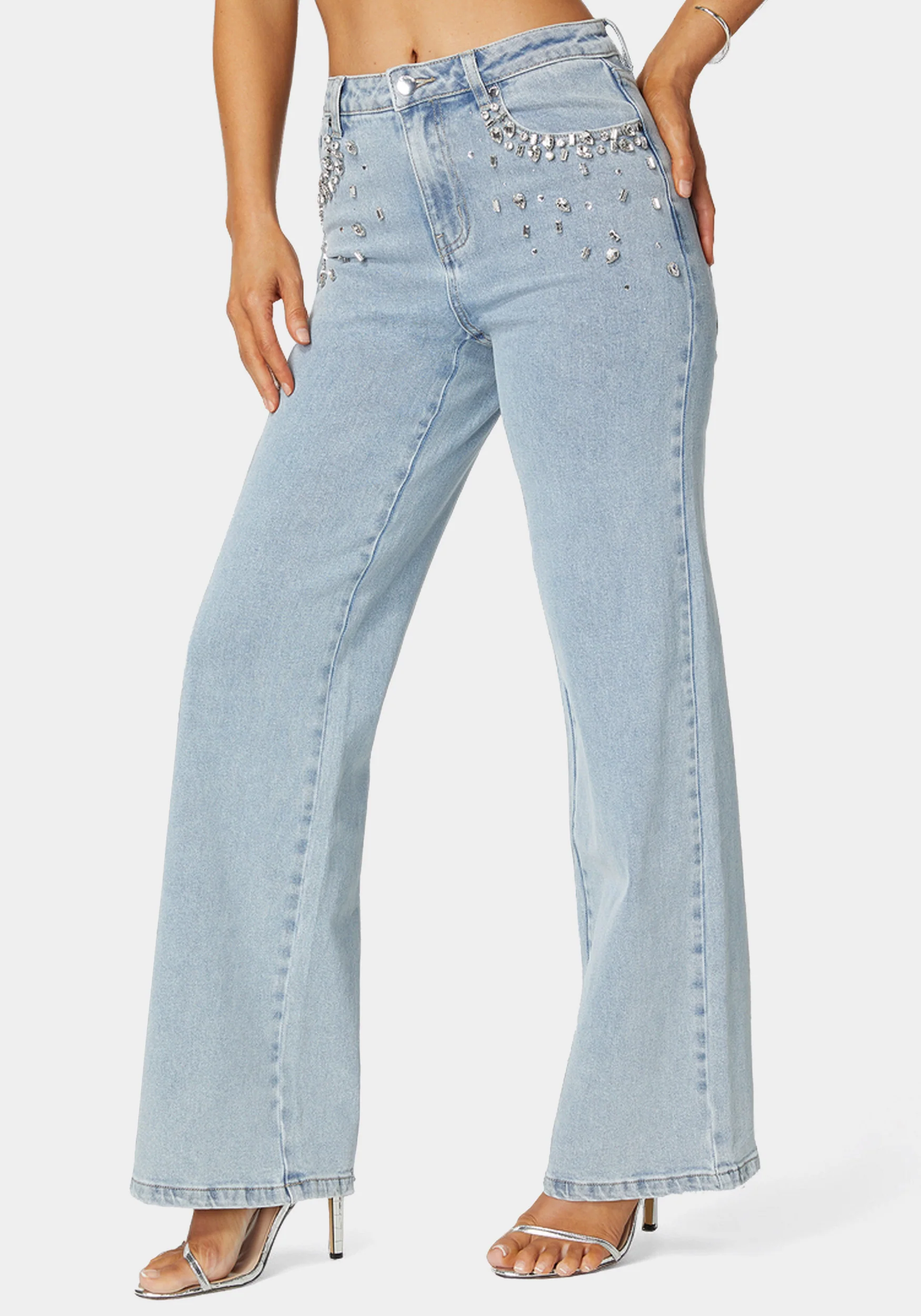 8434-high-waist-embellished-wide-leg-jeans-1.webp High Waist Embellished Wide Leg Jeans