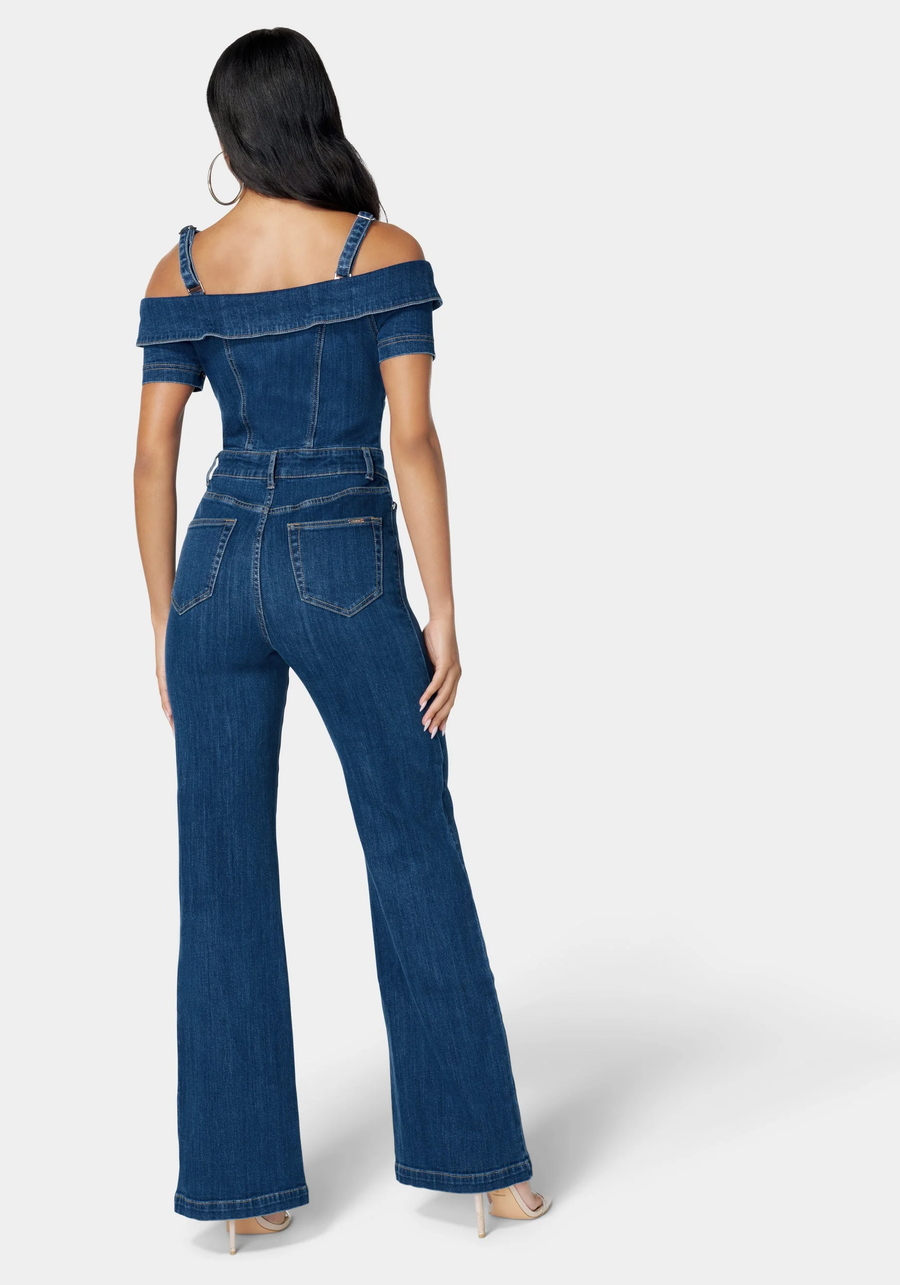 9035-off-shoulder-zip-front-wide-leg-denim-jumpsuit-3.webp Off Shoulder Zip Front Wide Leg Denim Jumpsuit