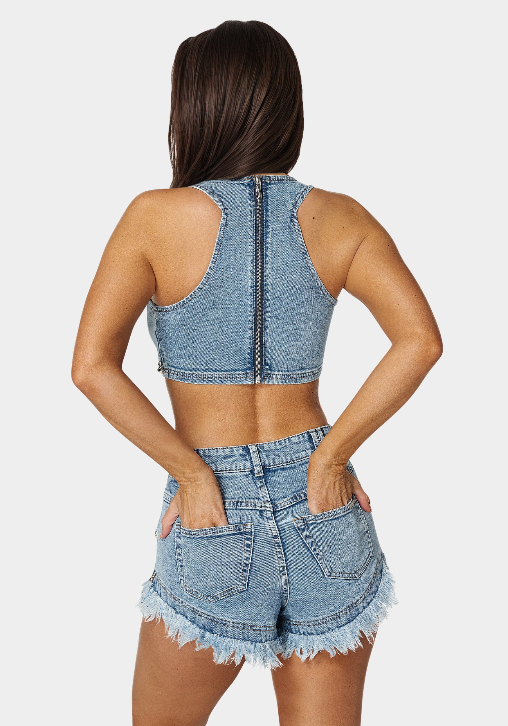 9199-studded-denim-top-3.jpg Studded Denim Top