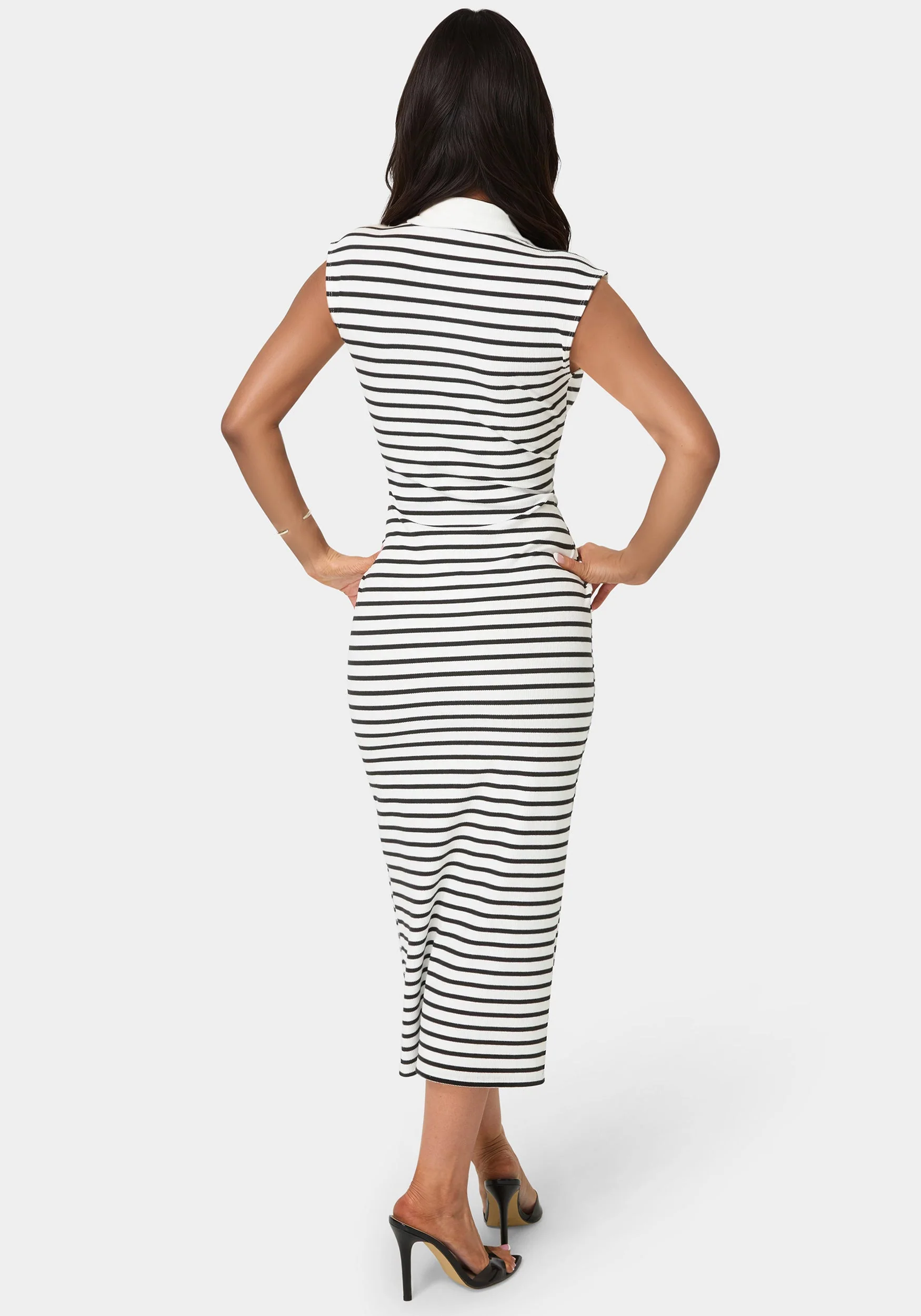 9610-stripe-rib-column-dress-with-collar-4.webp Stripe Rib Column Dress with Collar
