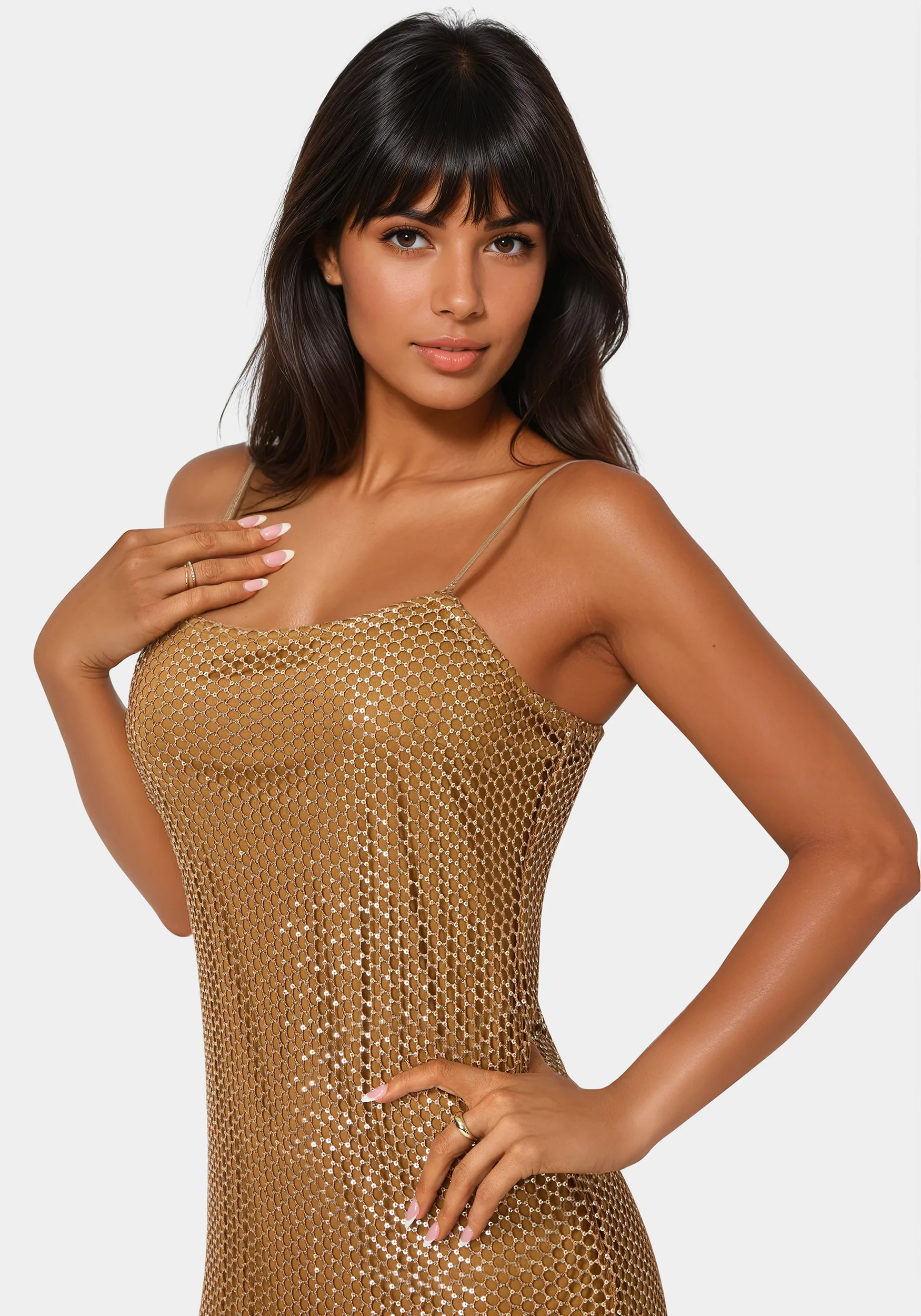 9718-sequin-crochet-fringe-dress-4.webp Sequin Crochet Fringe Dress