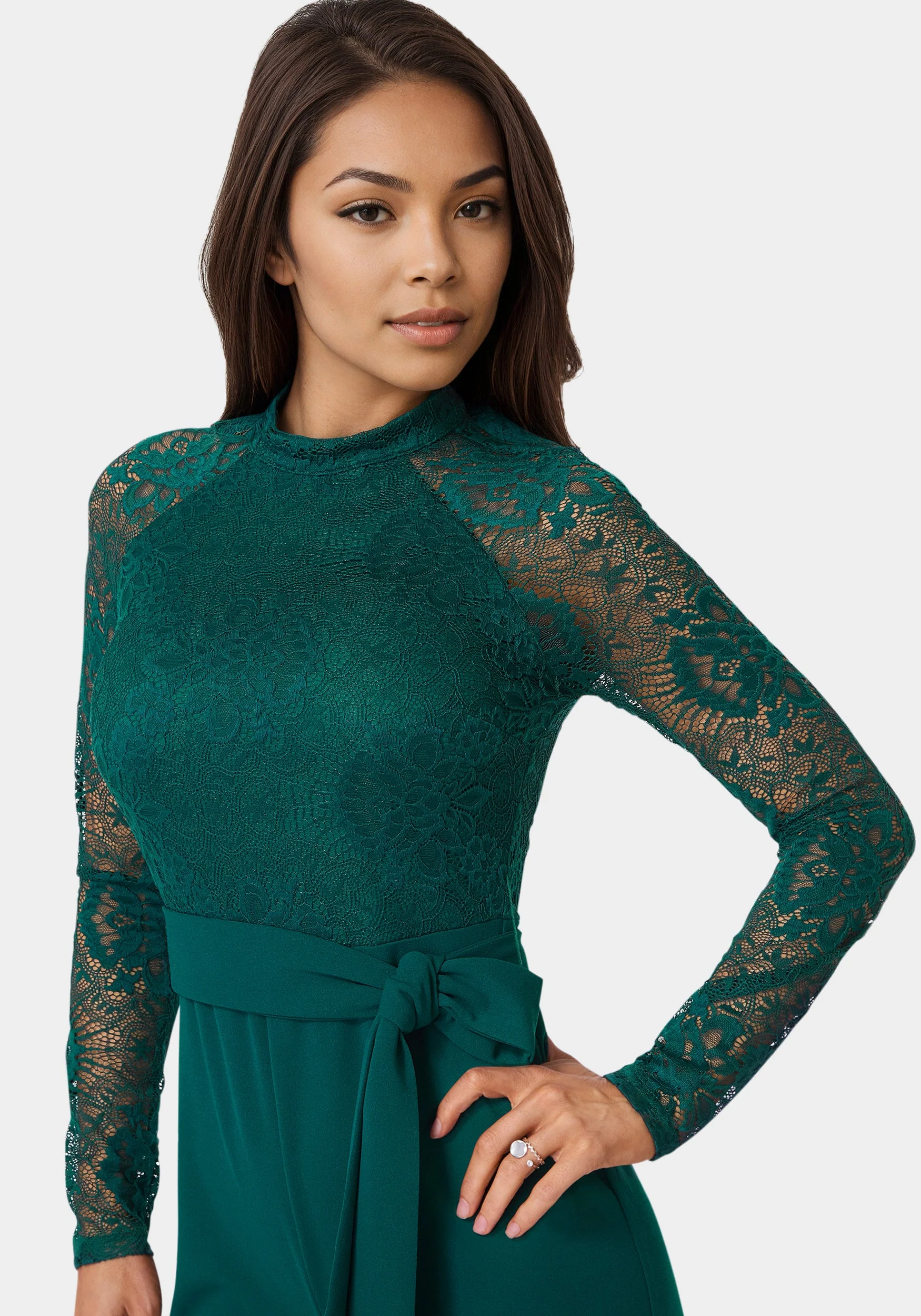 9952-lace-bodice-straight-leg-jumpsuit-4.webp Lace Bodice Straight Leg Jumpsuit
